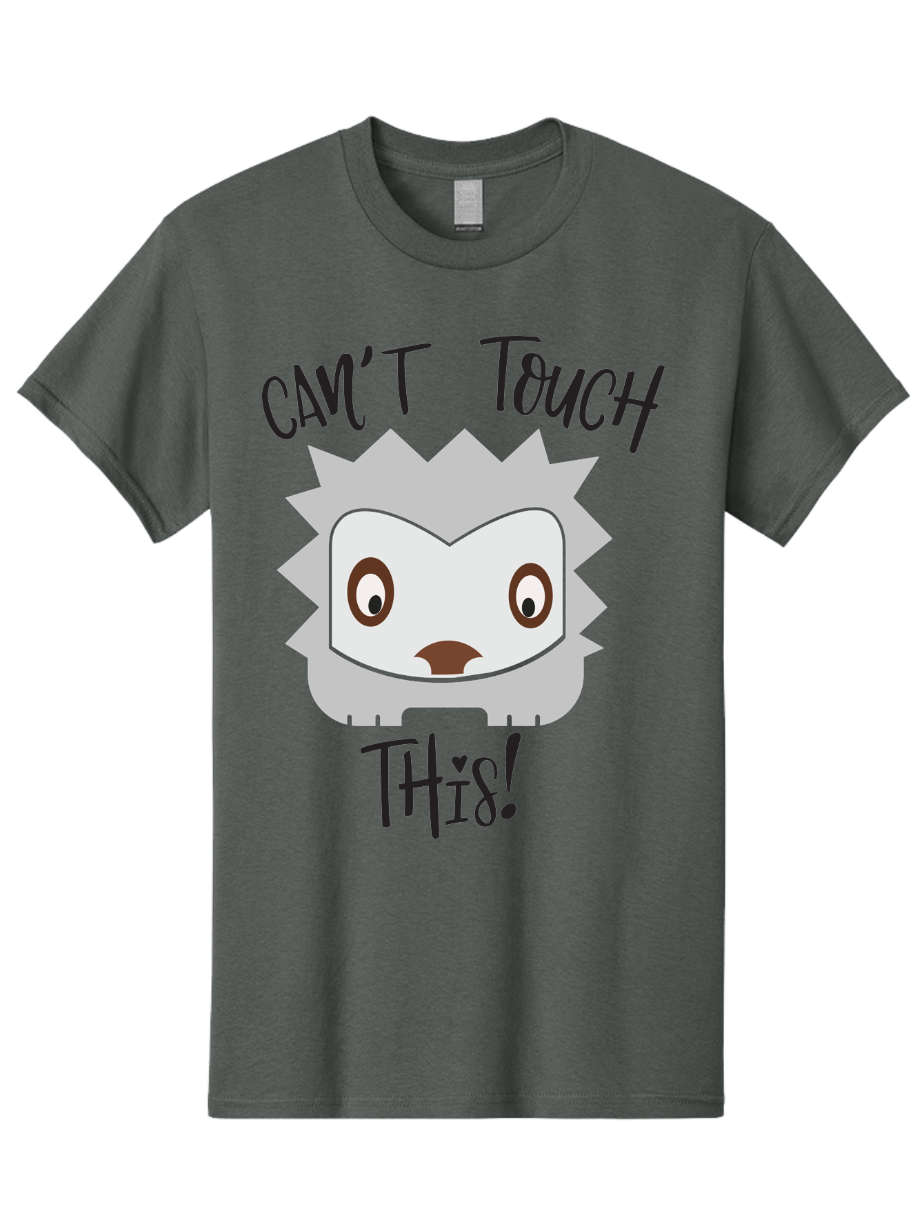Can-T-Touch-This-Hedgehog Men'S Graphic Tee, 100% Cotton, Comfortable Casual Summer Wear, Machine Washable, Funny Hedgehog, Cartoon Character, Cute Animal, Humorous Illustration, Playful Design, Prickly Creature, Can'T Touch This Aac564 7