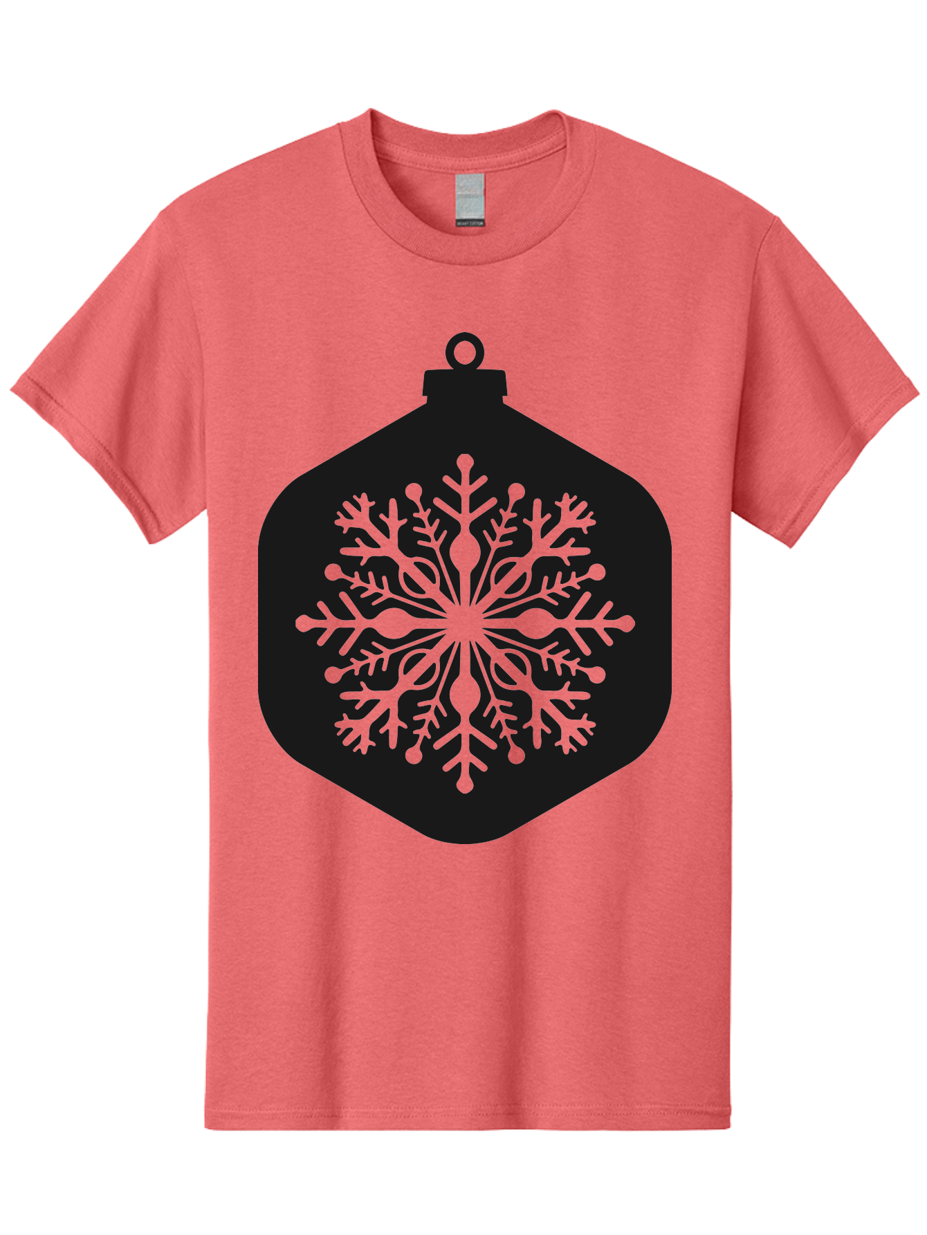 Christmas-Ornament-Snowflake Men'S Graphic Tee, 100% Cotton, Comfortable Casual Summer Wear, Machine Washable, Christmas Ornament, Snowflake Design, Festive Decor, Holiday Symbol, Winter Wonderland, Seasonal Charm, Elegant Pattern, Aac583 29