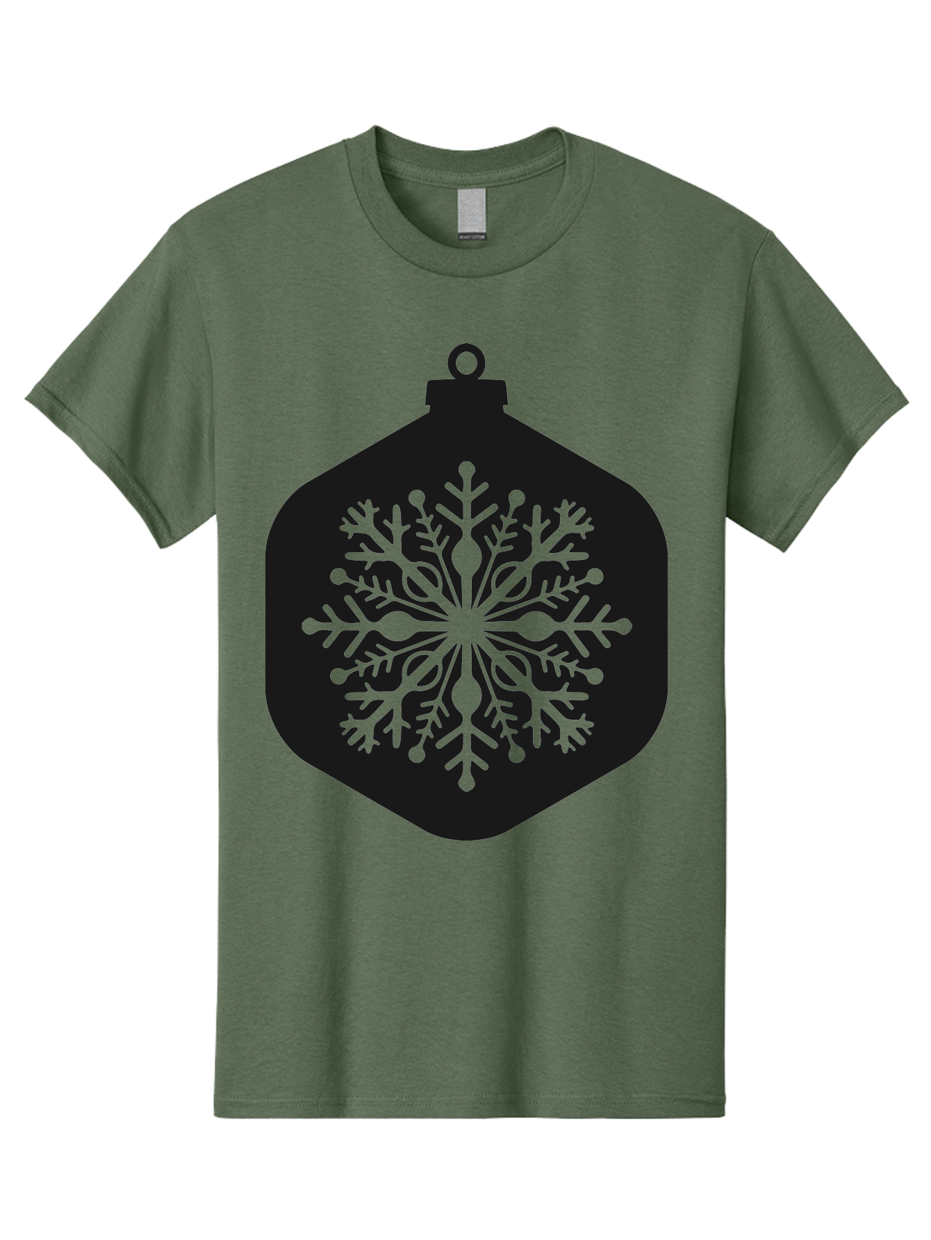 Christmas-Ornament-Snowflake Men'S Graphic Tee, 100% Cotton, Comfortable Casual Summer Wear, Machine Washable, Christmas Ornament, Snowflake Design, Festive Decor, Holiday Symbol, Winter Wonderland, Seasonal Charm, Elegant Pattern, Aac583 27
