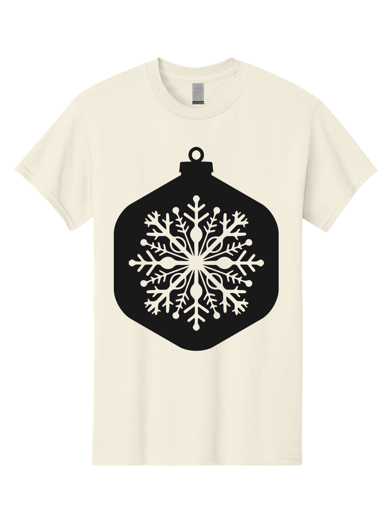 Christmas-Ornament-Snowflake Men'S Graphic Tee, 100% Cotton, Comfortable Casual Summer Wear, Machine Washable, Christmas Ornament, Snowflake Design, Festive Decor, Holiday Symbol, Winter Wonderland, Seasonal Charm, Elegant Pattern, Aac583 15