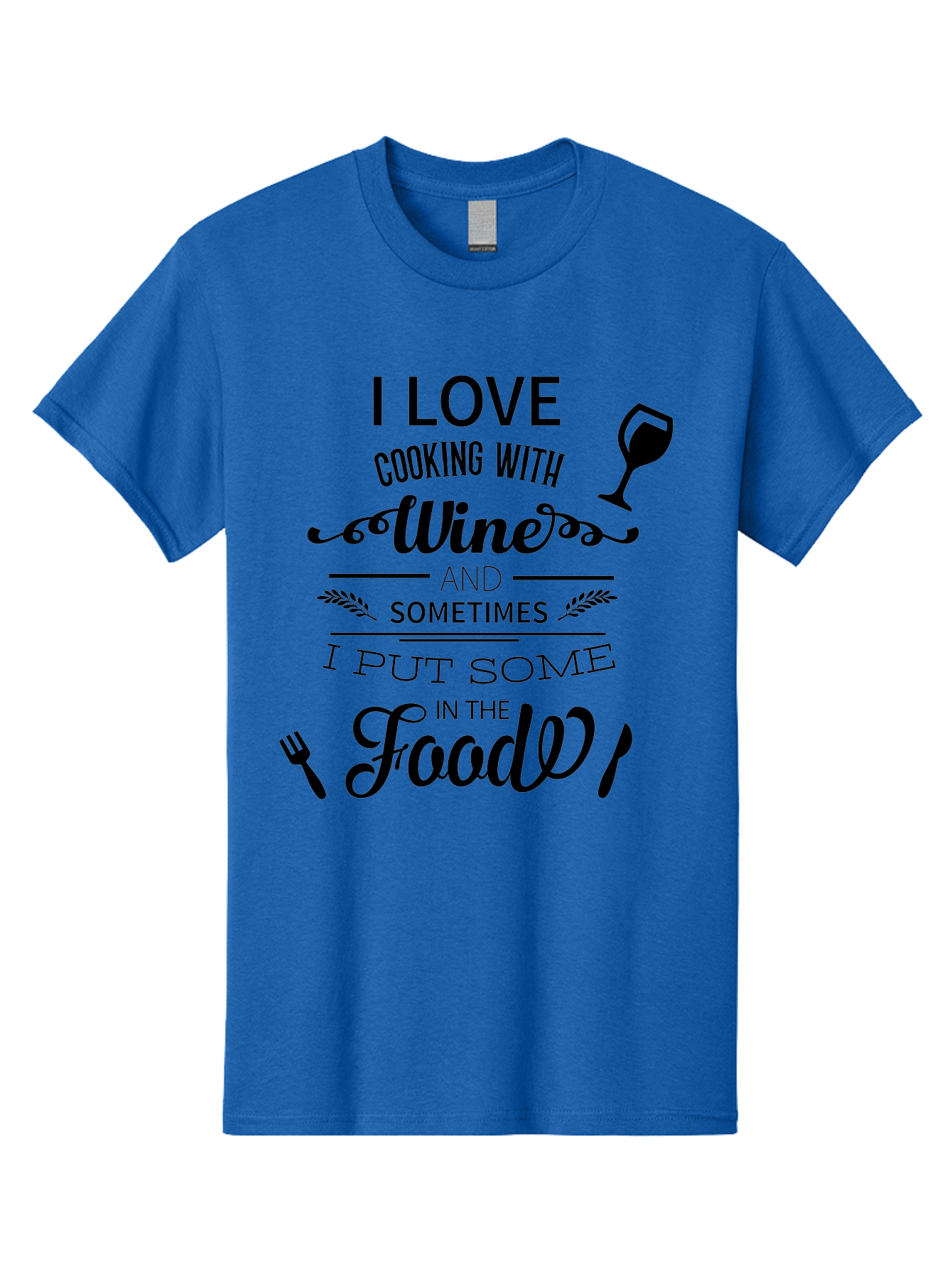 Cooking-With-Wine Men'S Graphic Tee, 100% Cotton, Comfortable Casual Summer Wear, Machine Washable, Cooking With Wine, Wine Quote, Funny Kitchen Humor, Wine Lover Gift, Culinary Arts, Kitchen Decor Inspiration, Chef'S Wit Aac608 15