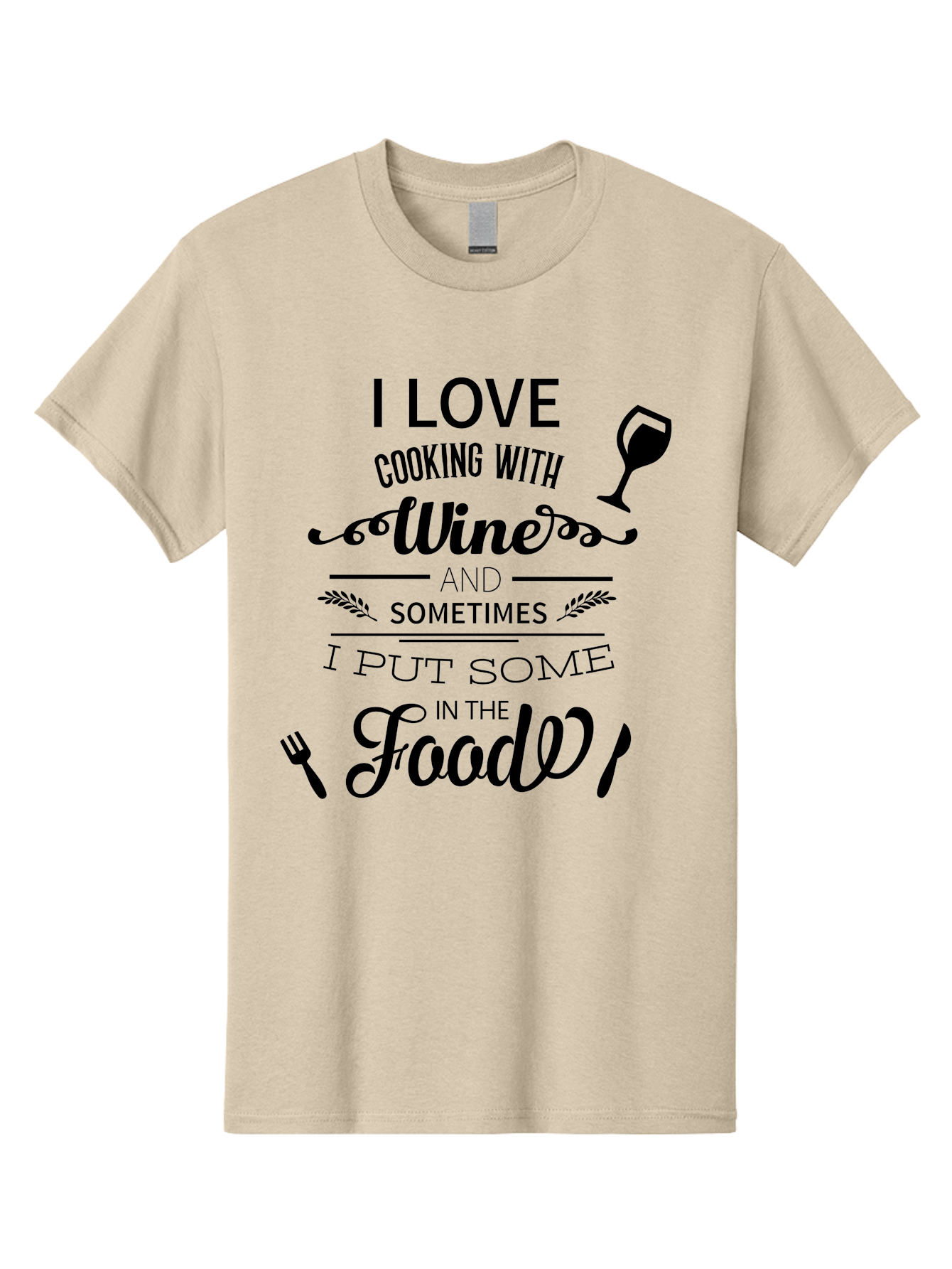 Cooking-With-Wine Men'S Graphic Tee, 100% Cotton, Comfortable Casual Summer Wear, Machine Washable, Cooking With Wine, Wine Quote, Funny Kitchen Humor, Wine Lover Gift, Culinary Arts, Kitchen Decor Inspiration, Chef'S Wit Aac608 19