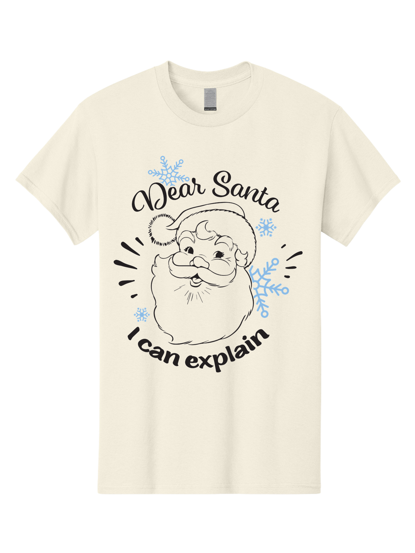 Dear-Santa-I-Can-Explain-1 Men'S Graphic Tee, 100% Cotton, Comfortable Casual Summer Wear, Machine Washable, Santa Claus Illustration, Christmas Humor, Festive Design, Holiday Joke, Naughty List, Xmas Gift, Funny Quote, Jolly Old Elf Aac629 29