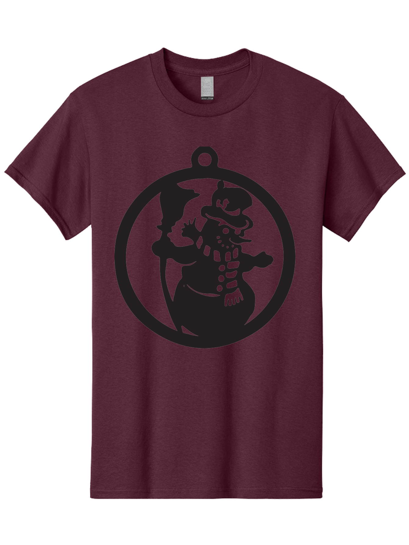 Duck-Hunt-Dog Men'S Graphic Tee, 100% Cotton, Comfortable Casual Summer Wear, Machine Washable, Magician Duck Character, Cartoon Silhouette, Mystical Illustration, Fantasy Art, Whimsical Design, Ornate Details, Medieval Inspired, Aac662 5
