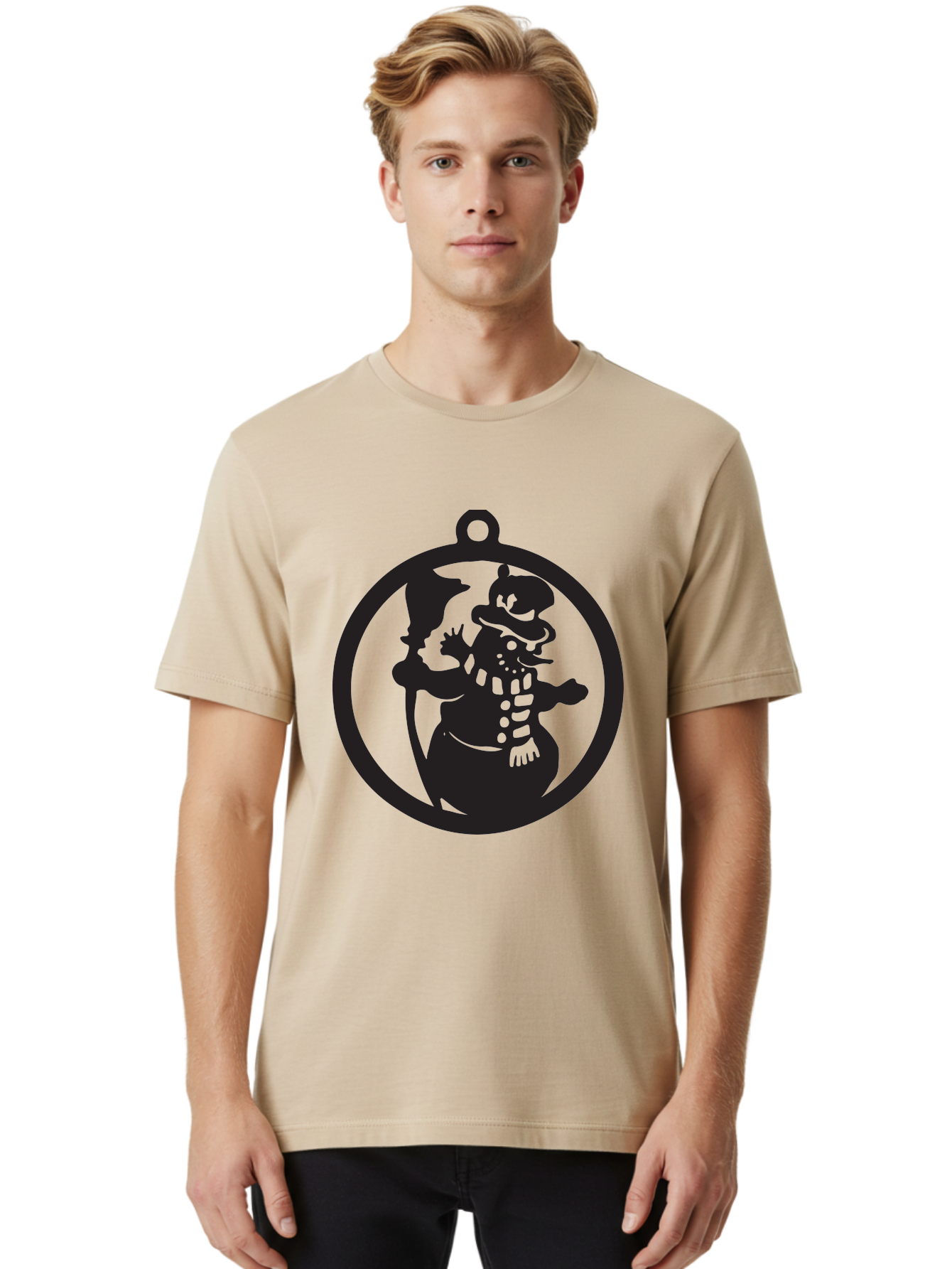 Duck-Hunt-Dog Men'S Graphic Tee, 100% Cotton, Comfortable Casual Summer Wear, Machine Washable, Magician Duck Character, Cartoon Silhouette, Mystical Illustration, Fantasy Art, Whimsical Design, Ornate Details, Medieval Inspired, Aac662 22