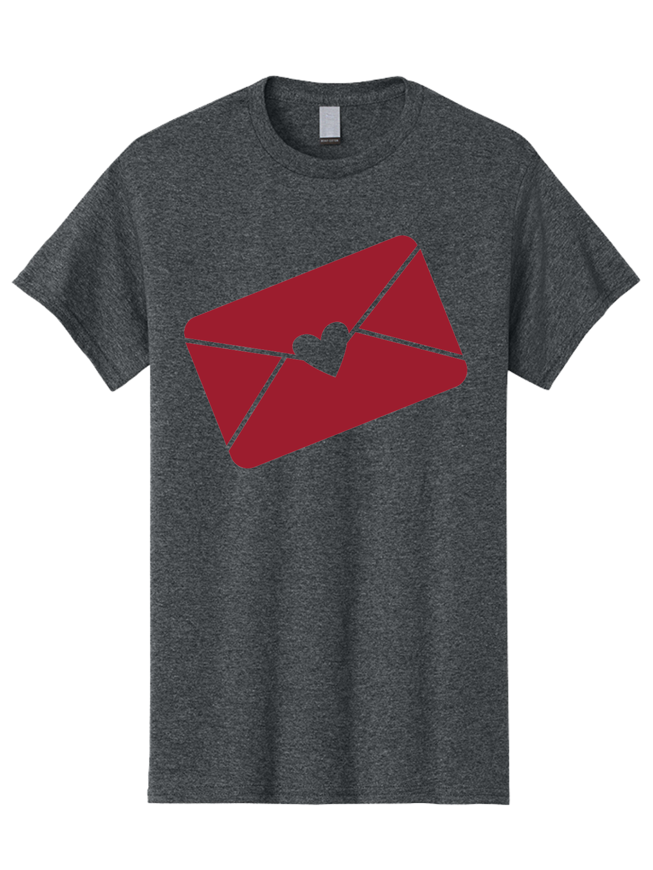 Envelope-With-Heart-1 Men'S Graphic Tee, 100% Cotton, Comfortable Casual Summer Wear, Machine Washable, Love Letter, Romantic Gesture, Heartfelt Message, Envelope Icon, Sealed With Love, Heartfelt Symbol, Affectionate Gesture, Loving Note Aac688 11