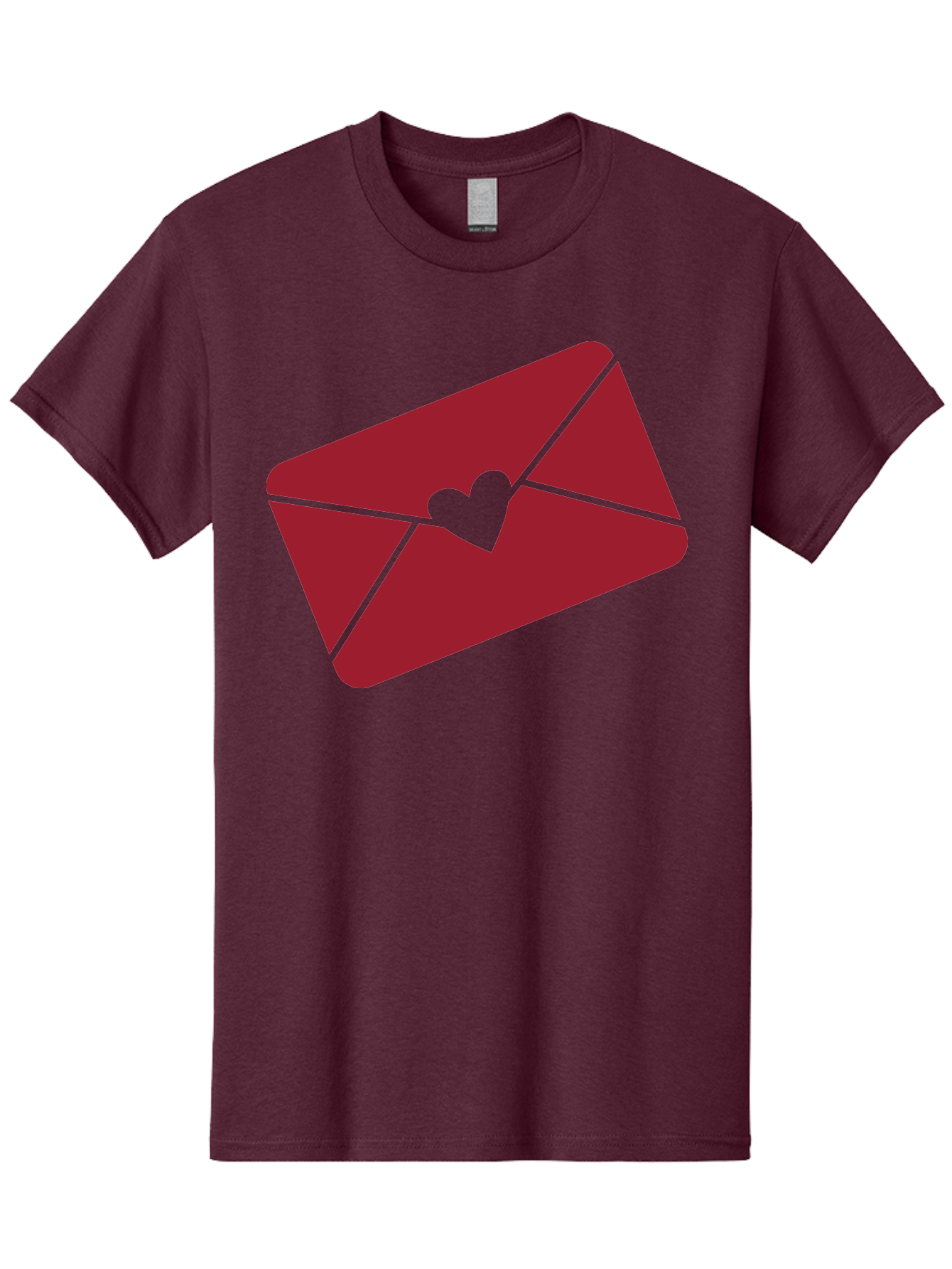 Envelope-With-Heart-1 Men'S Graphic Tee, 100% Cotton, Comfortable Casual Summer Wear, Machine Washable, Love Letter, Romantic Gesture, Heartfelt Message, Envelope Icon, Sealed With Love, Heartfelt Symbol, Affectionate Gesture, Loving Note Aac688 29