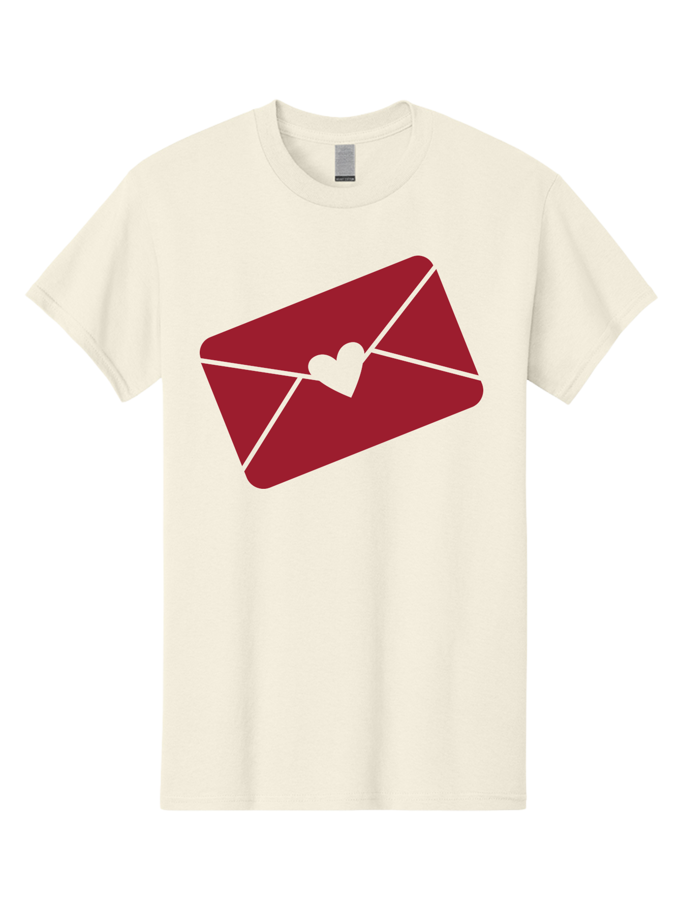 Envelope-With-Heart-1 Men'S Graphic Tee, 100% Cotton, Comfortable Casual Summer Wear, Machine Washable, Love Letter, Romantic Gesture, Heartfelt Message, Envelope Icon, Sealed With Love, Heartfelt Symbol, Affectionate Gesture, Loving Note Aac688 5