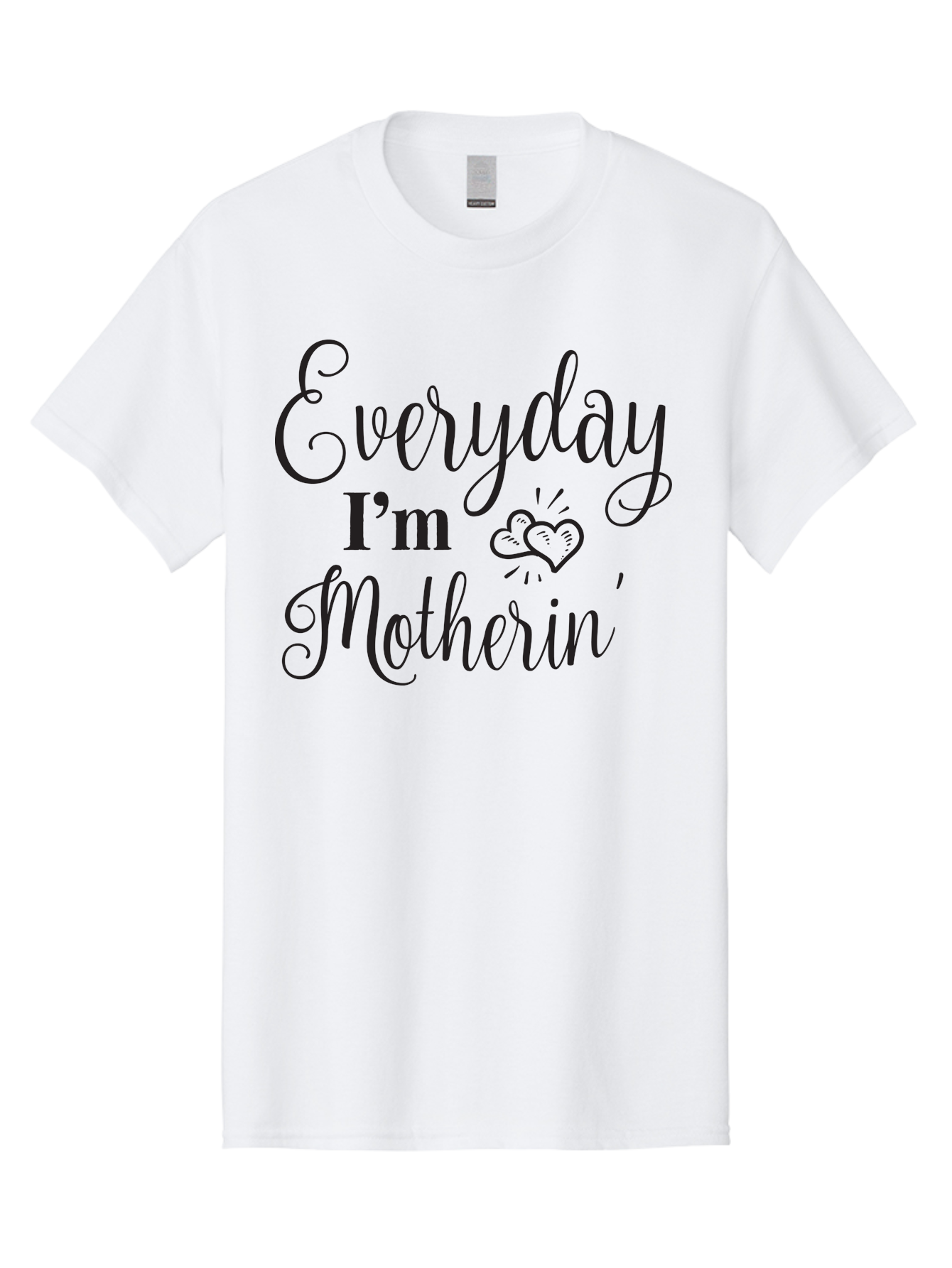 Everyday-I-M-Motherin Men'S Graphic Tee, 100% Cotton, Comfortable Casual Summer Wear, Machine Washable, Funny Mother In Law Quote, Quirky Humor, Humorous Saying, Mother In Law Gift, Funny Gift Ideas, Sarcastic Quote, Humorous Phrases, Aac693 7