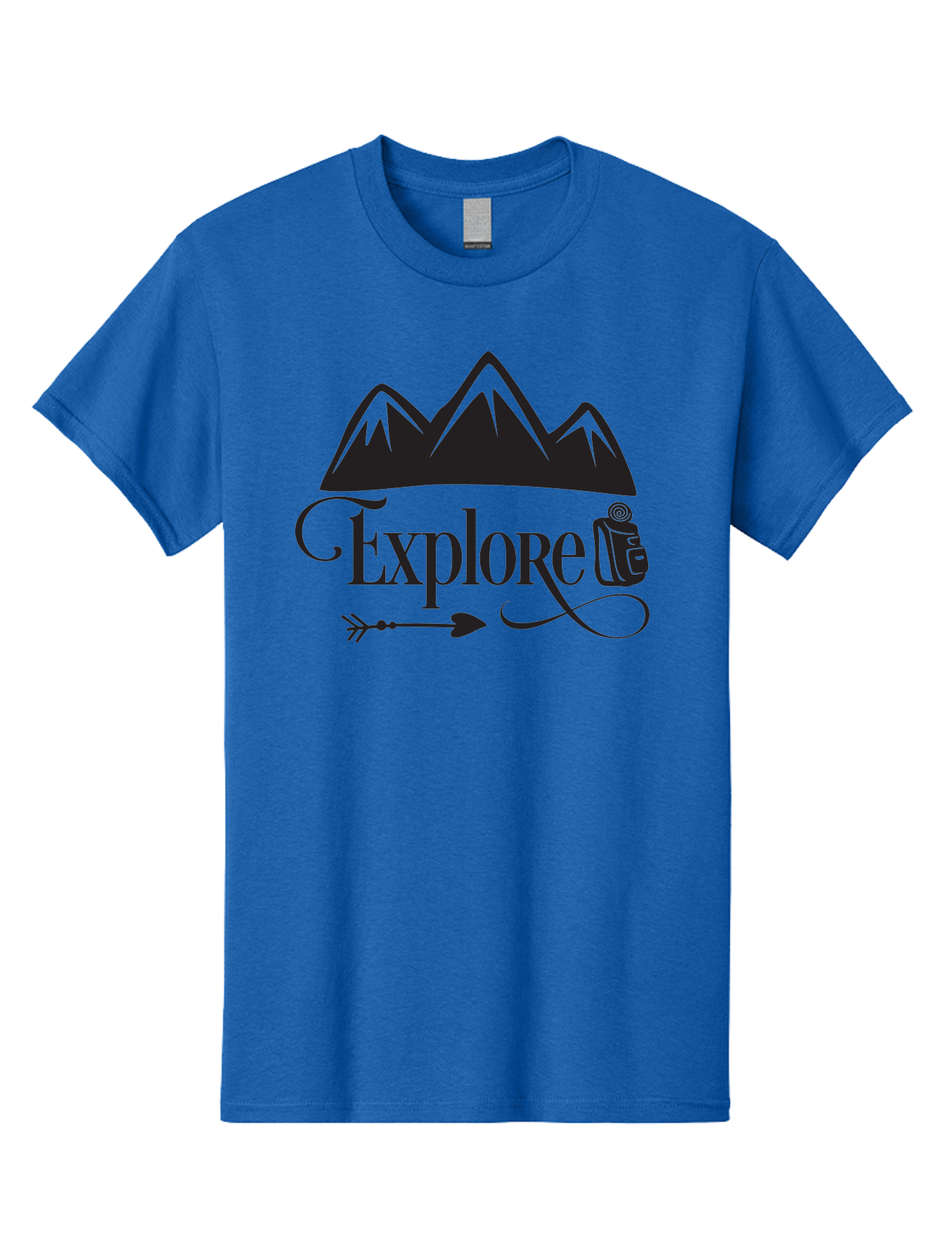 Explored Men'S Graphic Tee, 100% Cotton, Comfortable Casual Summer Wear, Machine Washable, Explore, Adventure, Travel, Mountains, Tourism, Expedition, Discovery, Wanderlust, Adventure Travel, Exploration Aac698 9