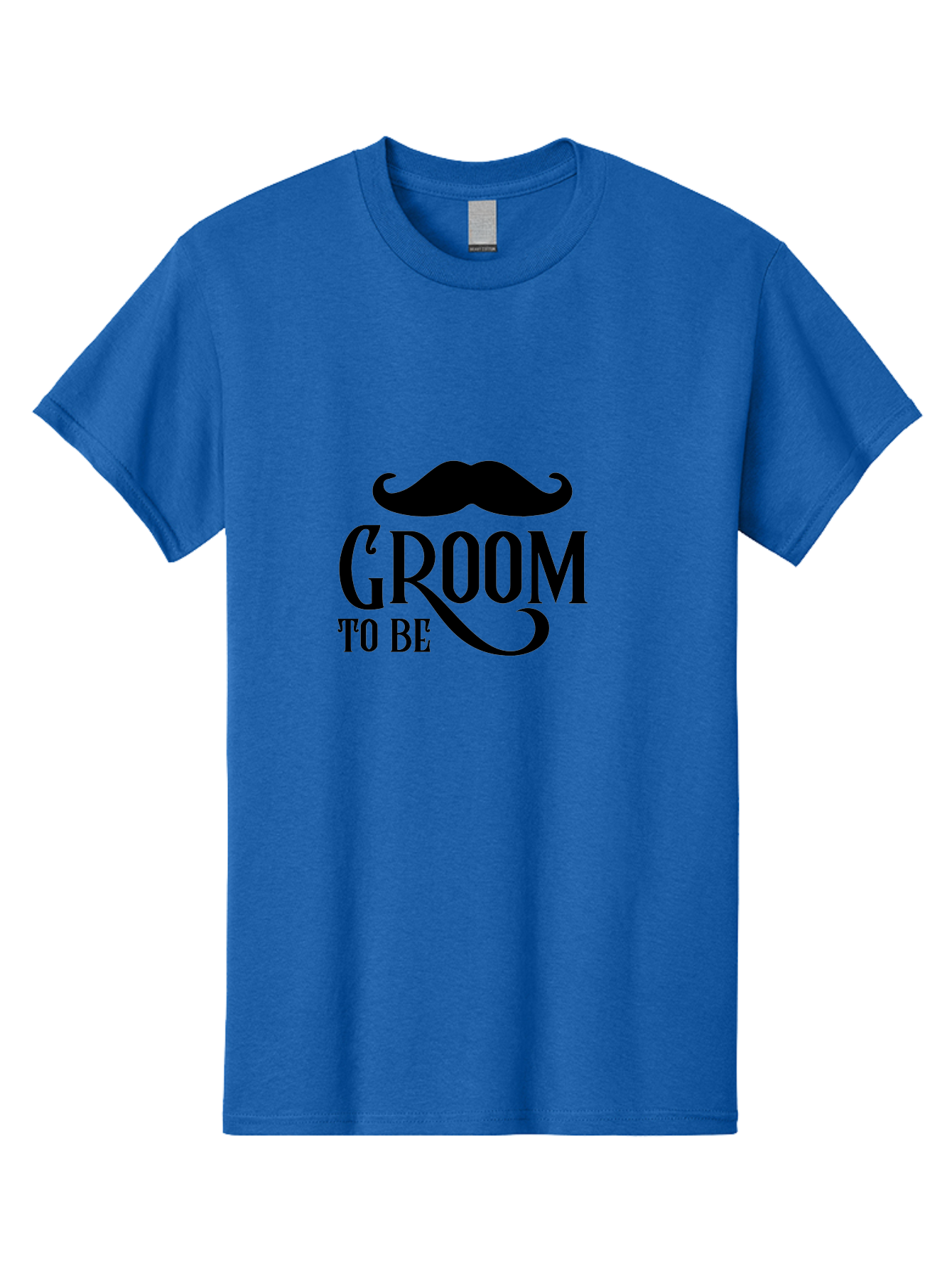 Groom-To-Be Men'S Graphic Tee, 100% Cotton, Comfortable Casual Summer Wear, Machine Washable, Groom To Be, Wedding Decoration, Stylish Mustache, Groom Accessories, Black Typography, Elegant Design, Wedding Planning Aac779 23