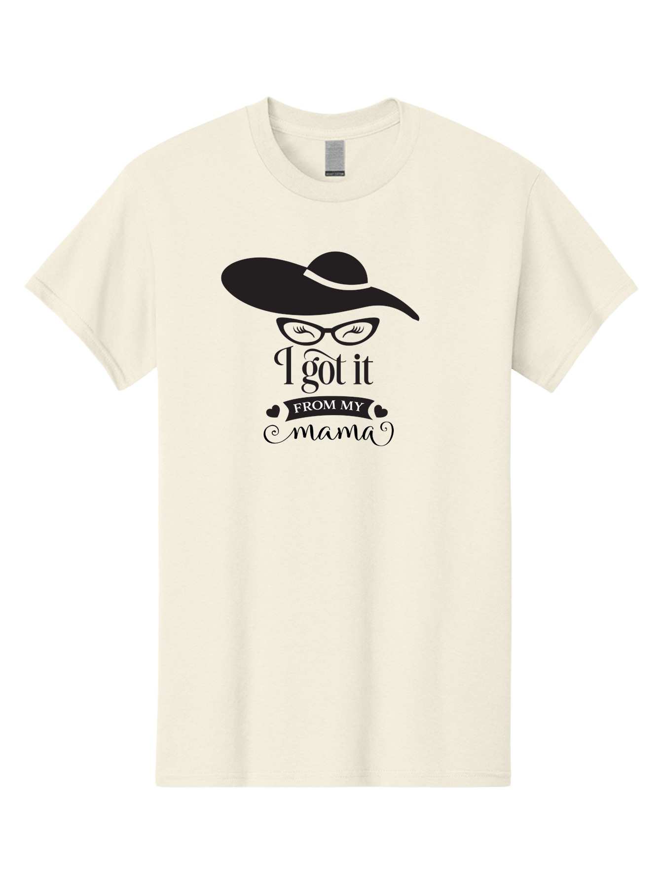I-Got-It-From-My-Mama Men'S Graphic Tee, 100% Cotton, Comfortable Casual Summer Wear, Machine Washable, Funny Mama Quote, Humorous Mom Saying, I Got It From My Mama, Cute Mama Design, Mama Love, Mom Humor, Heartwarming Quote, Aac848 27