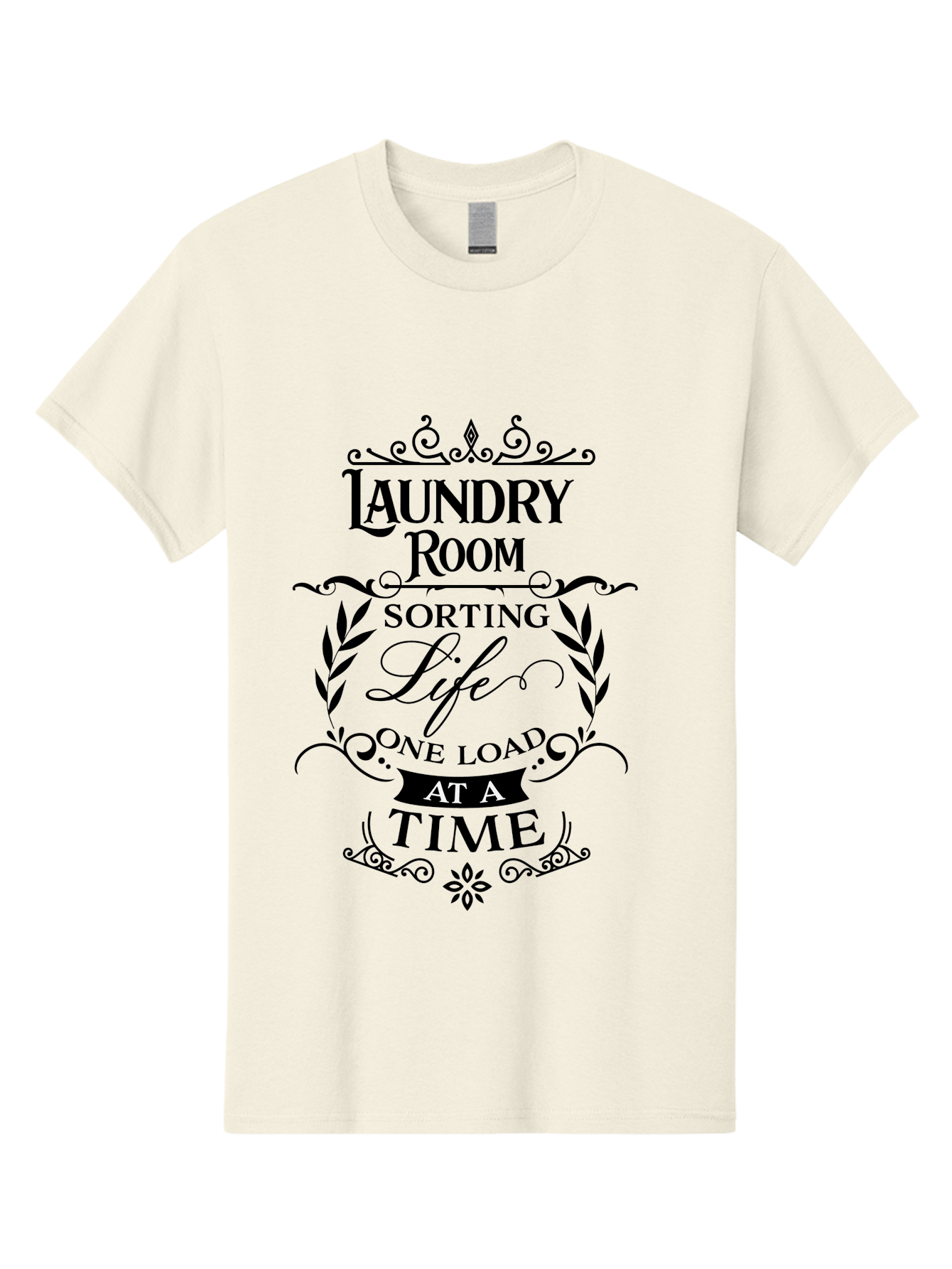 Laundry-Room-Sorting-Life Men'S Graphic Tee, 100% Cotton, Comfortable Casual Summer Wear, Machine Washable, Laundry Room Humor, Funny Laundry Quotes, Household Chores, Life One Load At Time, Washing Laundry, Sorting Life, Laundry Day, Aac928 29