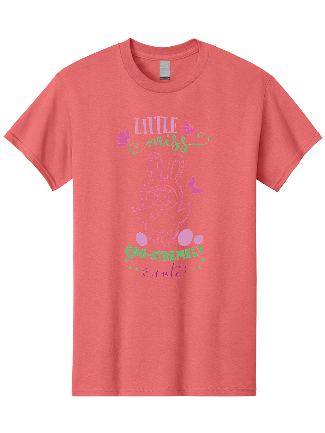 Little-Egg-Stra-Cute Men'S Graphic Tee, 100% Cotton, Comfortable Casual Summer Wear, Machine Washable, Easter Bunny, Cute Cartoon Character, Eggs-Travagant Design, Easter Eggs, Pastel Colors, Whimsical Illustration, Bunny Love, Spring Theme, Aac953 11