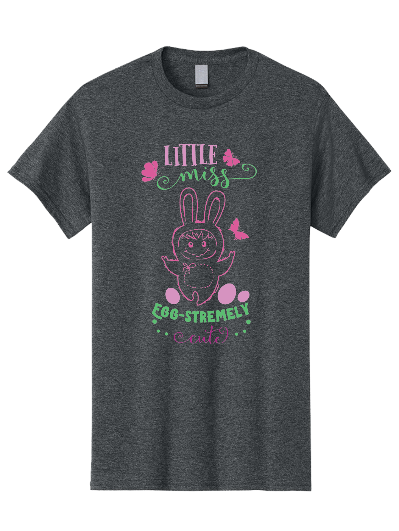 Little-Egg-Stra-Cute Men'S Graphic Tee, 100% Cotton, Comfortable Casual Summer Wear, Machine Washable, Easter Bunny, Cute Cartoon Character, Eggs-Travagant Design, Easter Eggs, Pastel Colors, Whimsical Illustration, Bunny Love, Spring Theme, Aac953 13
