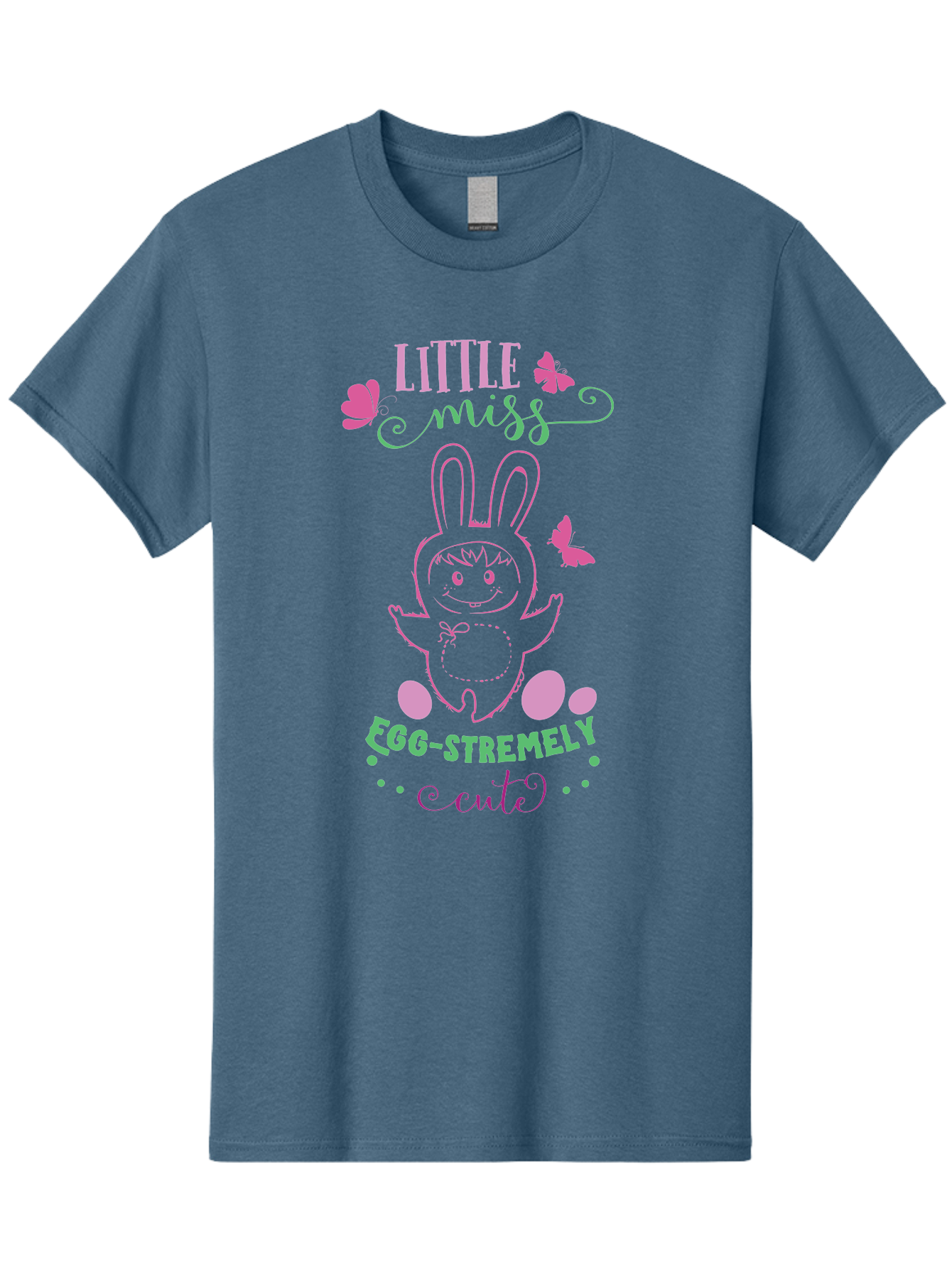 Little-Egg-Stra-Cute Men'S Graphic Tee, 100% Cotton, Comfortable Casual Summer Wear, Machine Washable, Easter Bunny, Cute Cartoon Character, Eggs-Travagant Design, Easter Eggs, Pastel Colors, Whimsical Illustration, Bunny Love, Spring Theme, Aac953 19