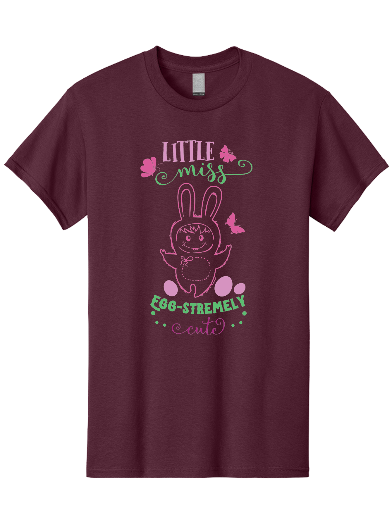 Little-Egg-Stra-Cute Men'S Graphic Tee, 100% Cotton, Comfortable Casual Summer Wear, Machine Washable, Easter Bunny, Cute Cartoon Character, Eggs-Travagant Design, Easter Eggs, Pastel Colors, Whimsical Illustration, Bunny Love, Spring Theme, Aac953 23
