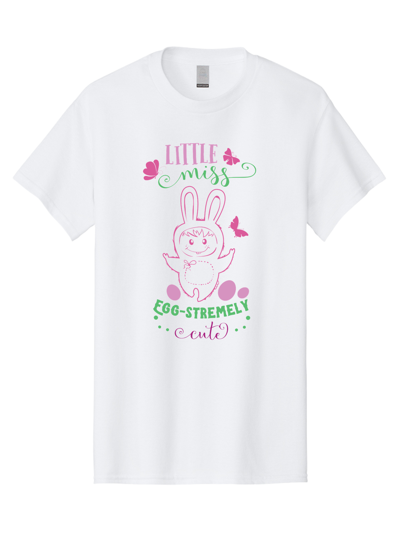 Little-Egg-Stra-Cute Men'S Graphic Tee, 100% Cotton, Comfortable Casual Summer Wear, Machine Washable, Easter Bunny, Cute Cartoon Character, Eggs-Travagant Design, Easter Eggs, Pastel Colors, Whimsical Illustration, Bunny Love, Spring Theme, Aac953 27
