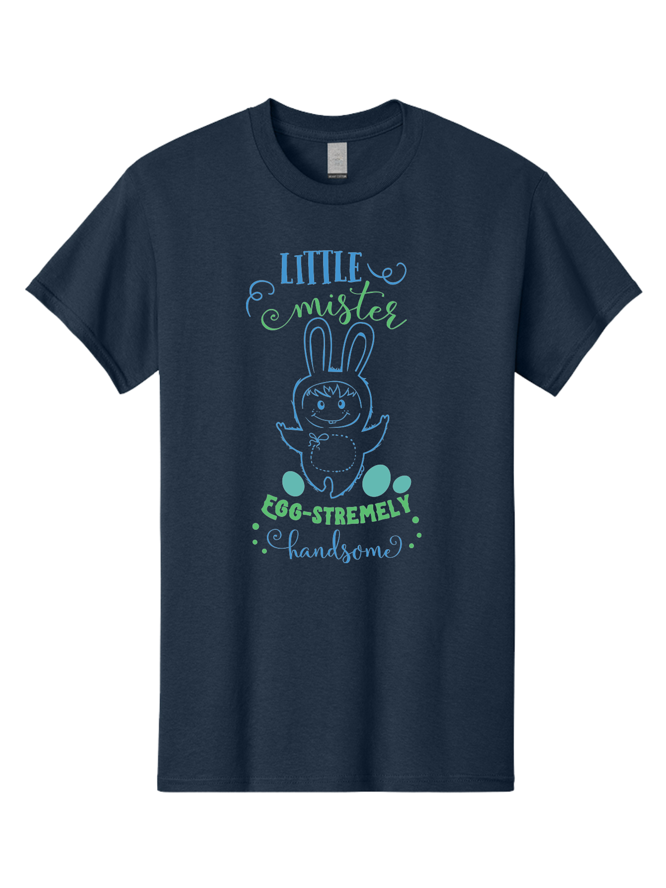 Little-Meepy-Egg-Stremely Men'S Graphic Tee, 100% Cotton, Comfortable Casual Summer Wear, Machine Washable, Easter Bunny, Cute Cartoon Character, Funny Bunny, Easter Eggs, Egg-Stremely Handsome, Little Bunny, Adorable Design, Bunny Love, Aac955 13