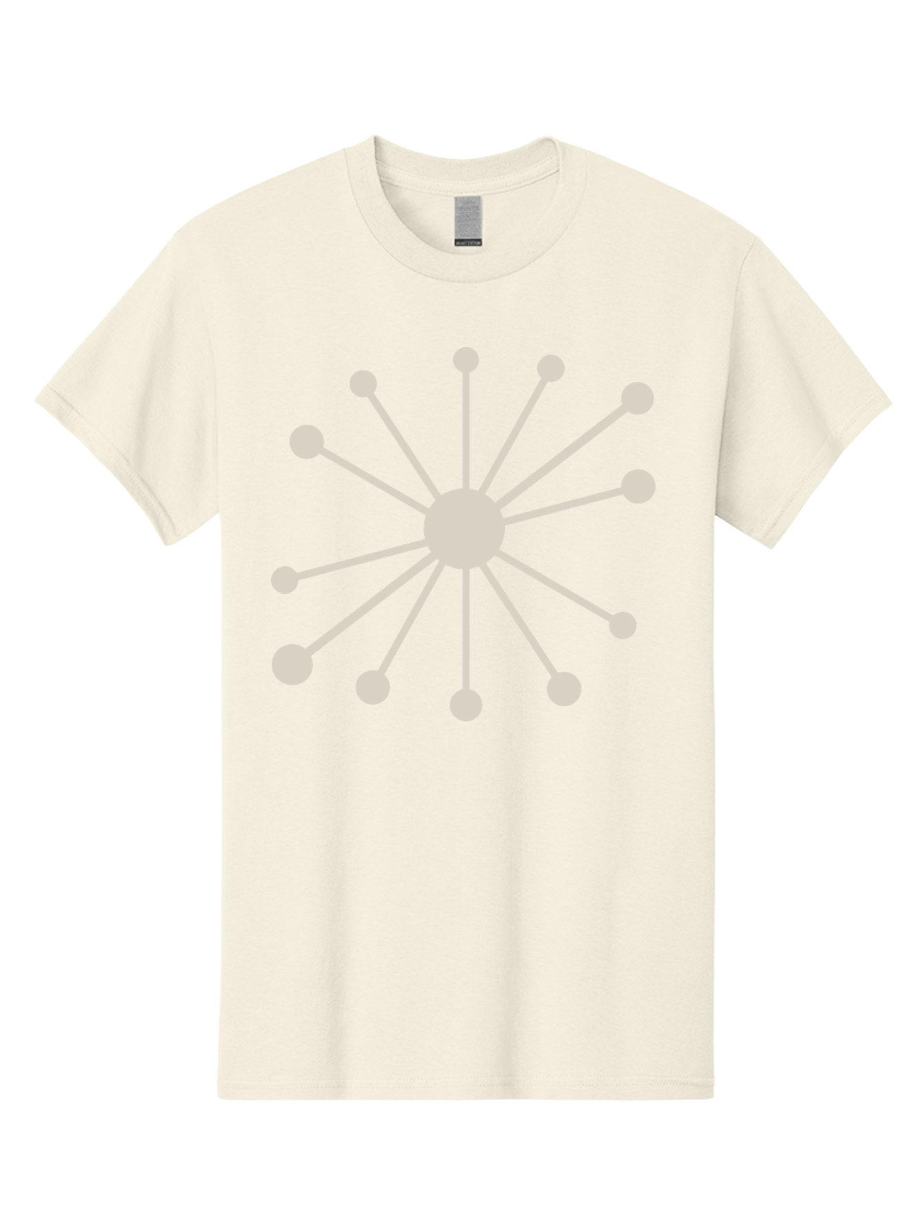 Molecular-Structure Men'S Graphic Tee, 100% Cotton, Comfortable Casual Summer Wear, Machine Washable, Network Diagram, Interconnected Nodes, Web Design, Digital Connections, Futuristic Tech, Abstract Art, Modern Graphic, Minimalist Style Aad010 15