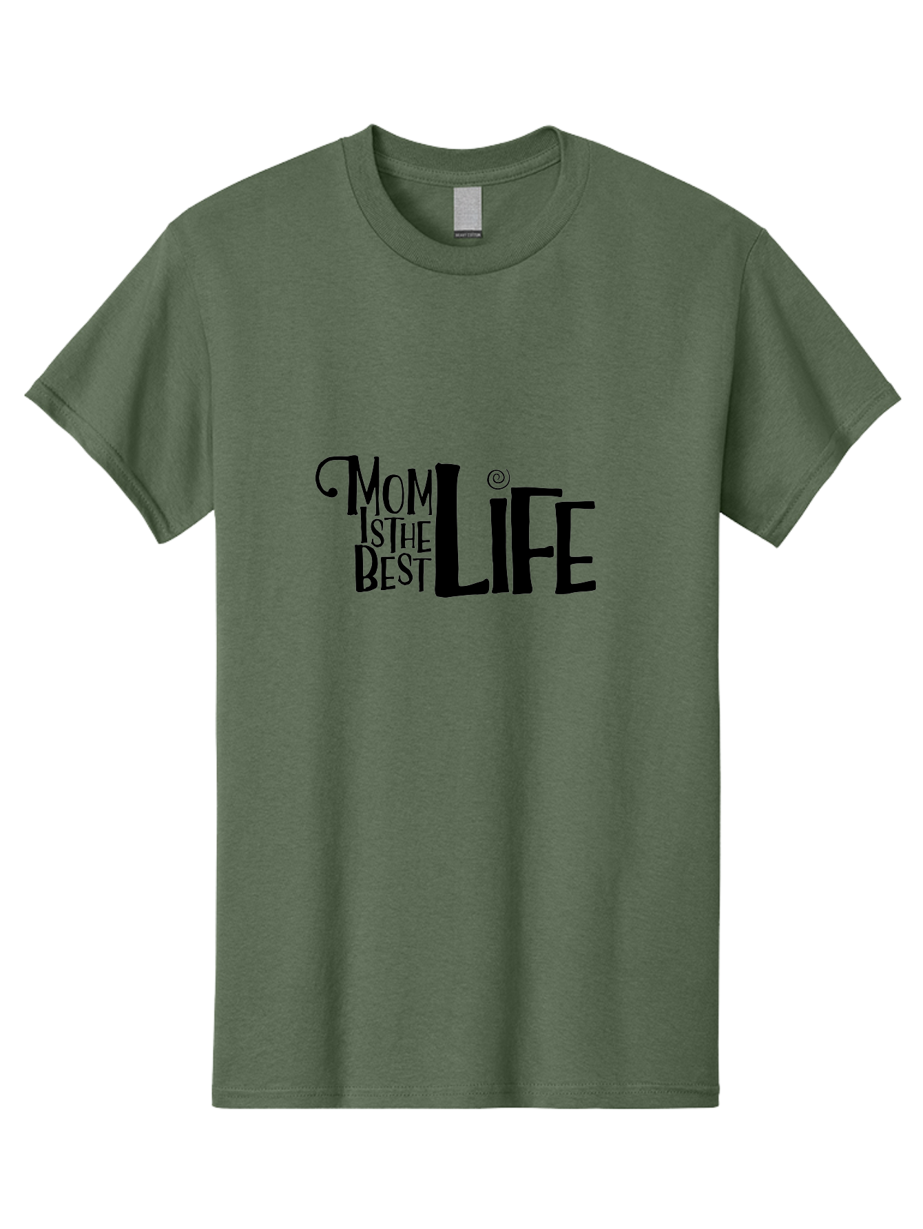 Mom-Is-The-Best-Life Men'S Graphic Tee, 100% Cotton, Comfortable Casual Summer Wear, Machine Washable, Mom Life, Motherhood, Mom Quotes, Inspirational Quotes, Quote Art, Typography, Mom Is The Best, Mother'S Day Gift Ideas, Parenting Aad012 15