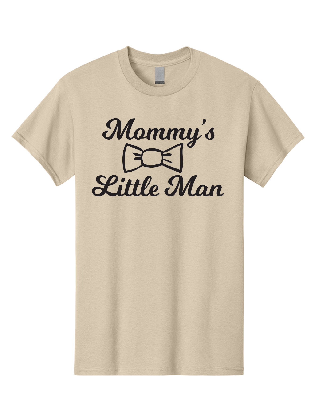 Mommy-S-Little-Man Men'S Graphic Tee, 100% Cotton, Comfortable Casual Summer Wear, Machine Washable, Mommy'S Little Man, Bow Tie Design, Cute Baby Boy, Mother And Child, Baby Shower Gift, Nursery Decor, Personalized Apparel, Custom T-Shirt Aad018 7