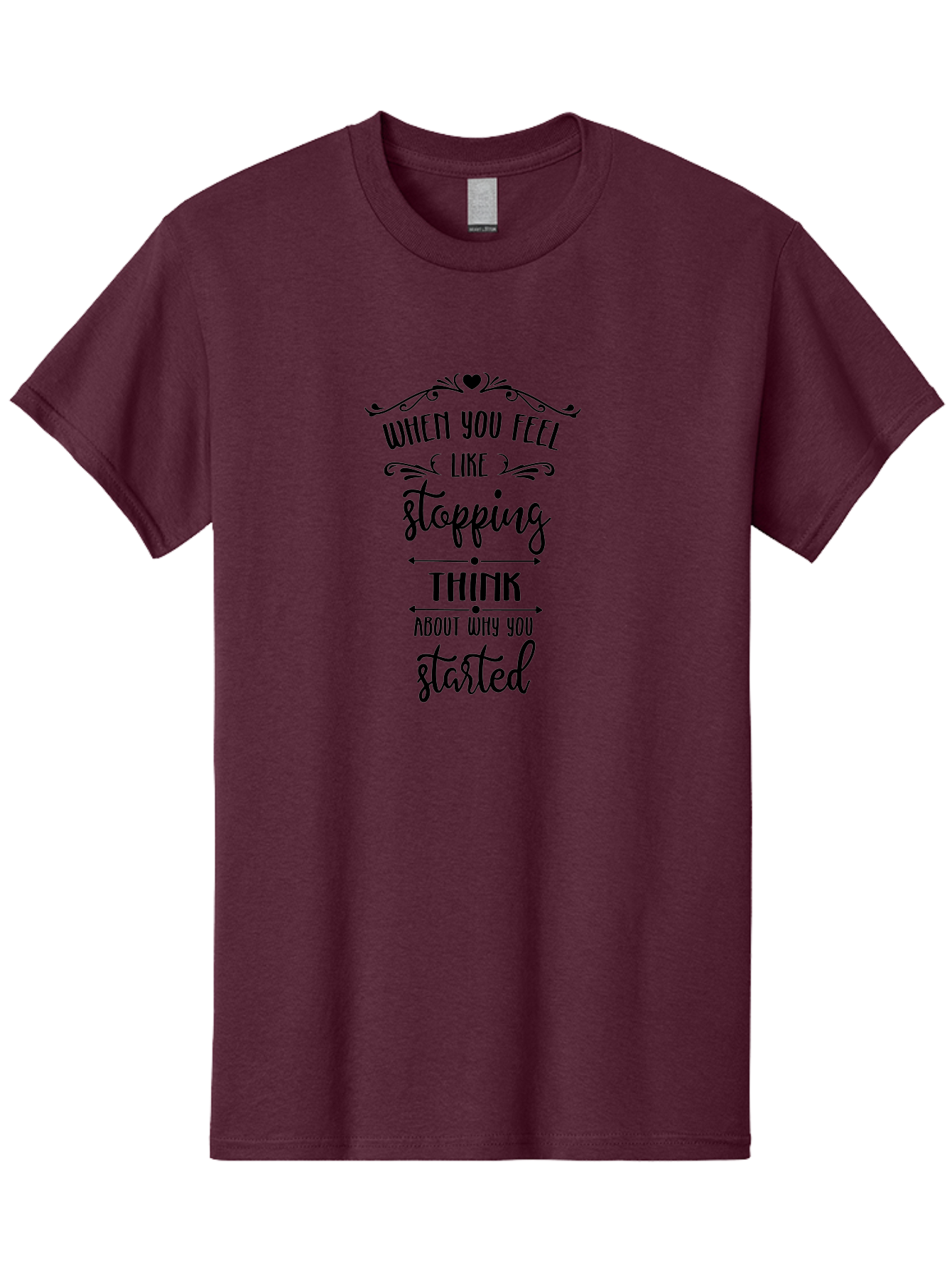 Motivational-Quote Men'S Graphic Tee, 100% Cotton, Comfortable Casual Summer Wear, Machine Washable, Motivational Quote, Inspirational Sayings, Perseverance, Determination, Success Mindset, Positive Thinking, Inner Strength, Goal Achievement Aad029 3