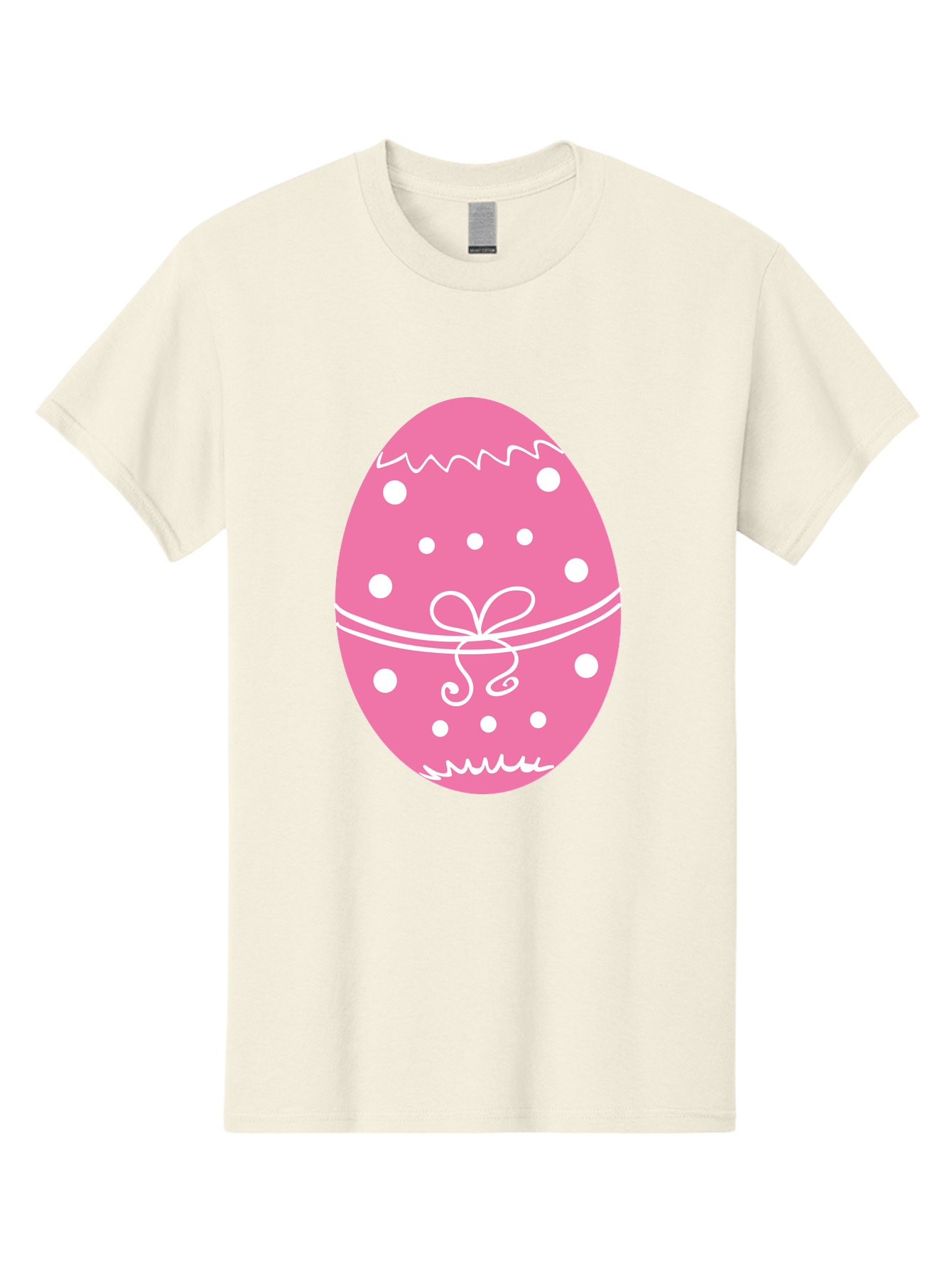 Pink-Easter-Egg-1 Men'S Graphic Tee, 100% Cotton, Comfortable Casual Summer Wear, Machine Washable, Pink Easter Egg, White Polka Dots, Decorative Egg, Festive Design, Easter Decoration, Spring Holiday, Easter Egg Hunt, Egg Decoration, Aad092 27