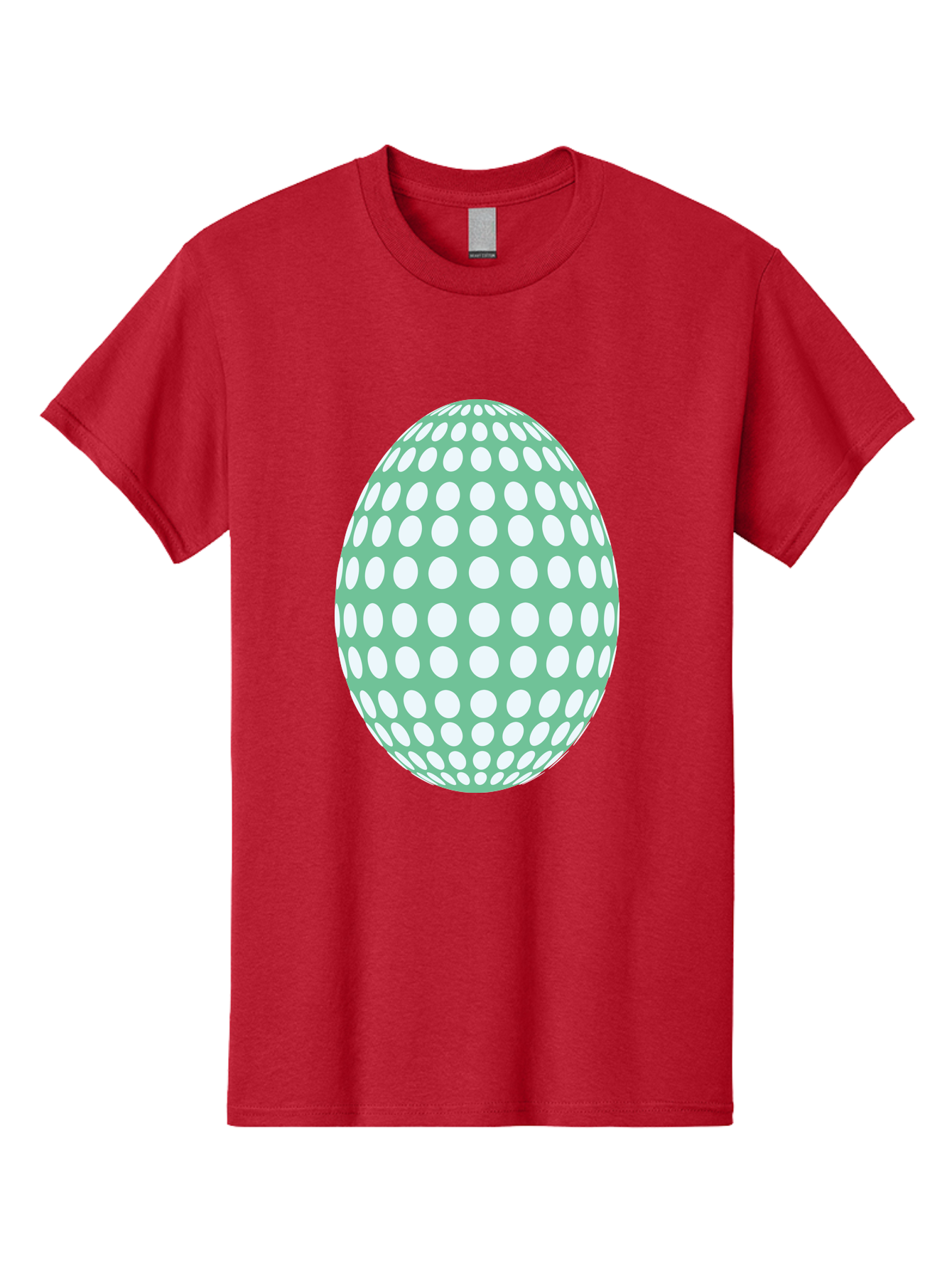 Polka-Dot-Egg Men'S Graphic Tee, 100% Cotton, Comfortable Casual Summer Wear, Machine Washable, Polka Dot Pattern, White Dots, Oval Shape, Easter Egg, Creative Design, Artistic Illustration, Decorative Element, Modern Graphic Aad098 15