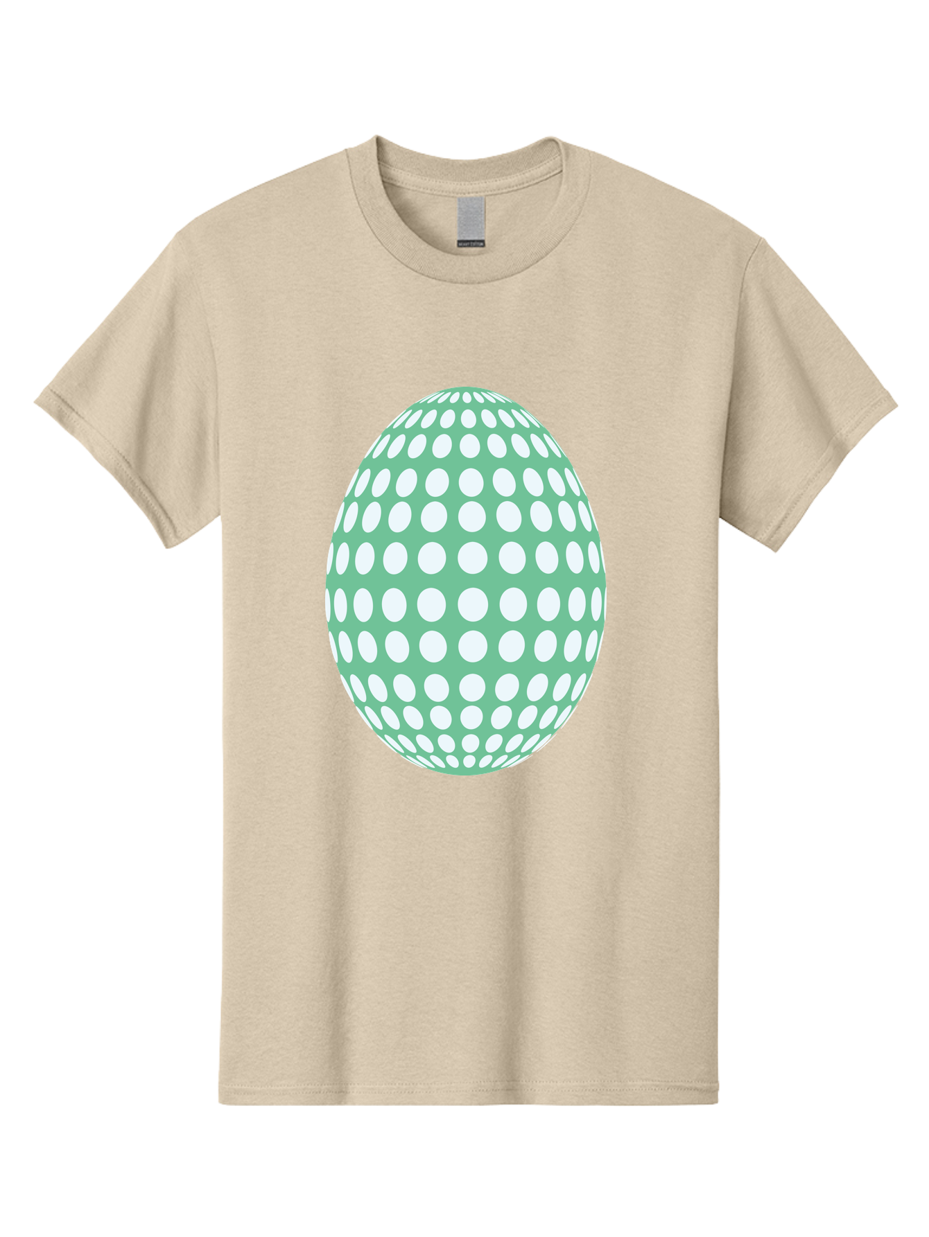 Polka-Dot-Egg Men'S Graphic Tee, 100% Cotton, Comfortable Casual Summer Wear, Machine Washable, Polka Dot Pattern, White Dots, Oval Shape, Easter Egg, Creative Design, Artistic Illustration, Decorative Element, Modern Graphic Aad098 21