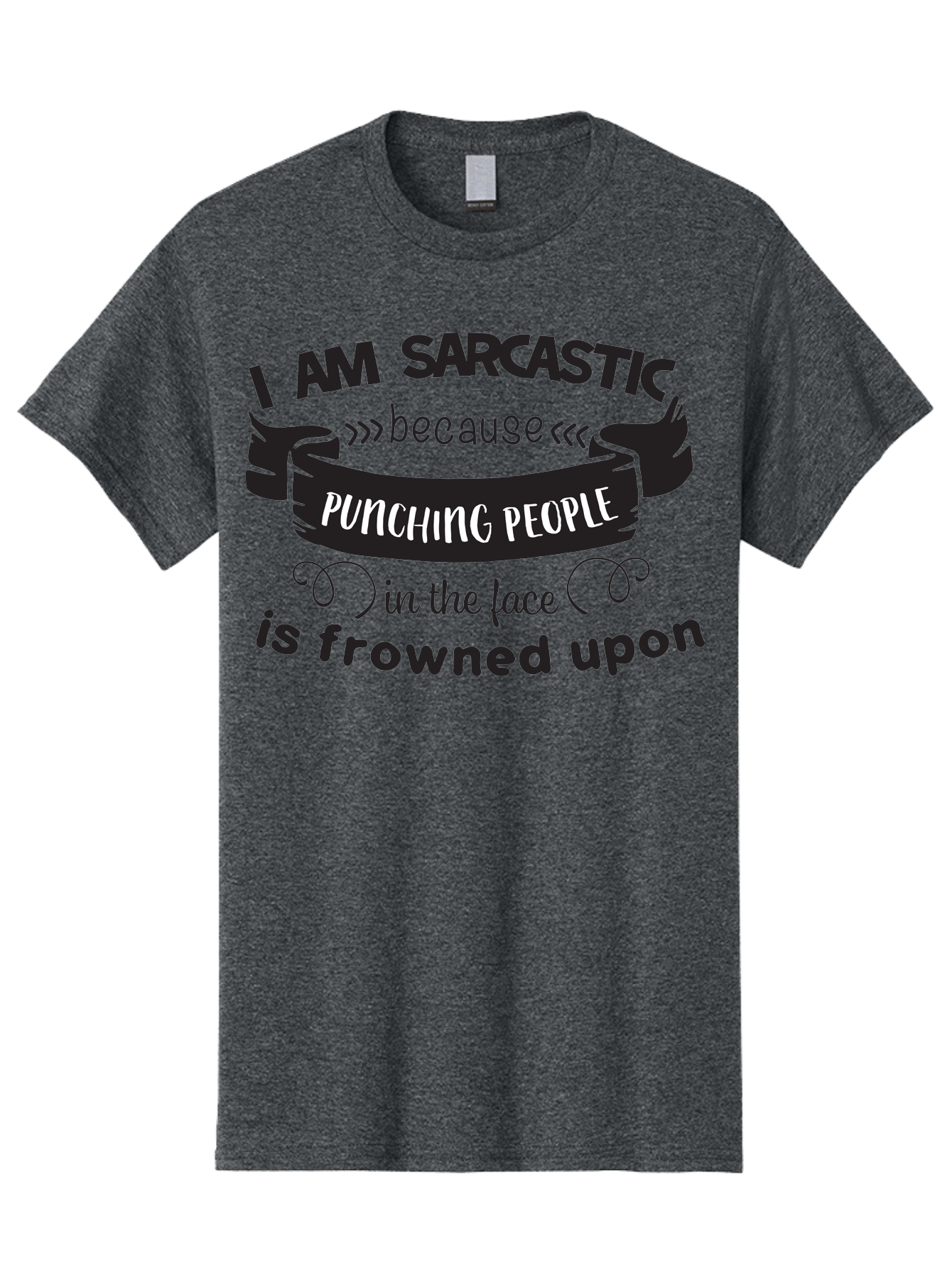 Sarcastic-Quote Men'S Graphic Tee, 100% Cotton, Comfortable Casual Summer Wear, Machine Washable, Sarcastic Quote, Funny Saying, Humorous Phrase, Snarky Humor, Witty Remark, Sass, Irony, Playful Banter, Cheeky Attitude Aad142 3
