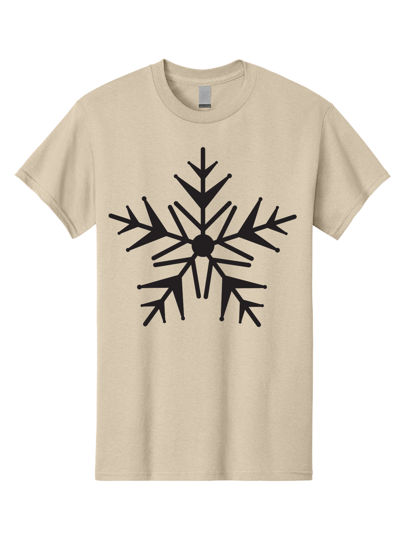 Snowflake-6 Men'S Graphic Tee, 100% Cotton, Comfortable Casual Summer Wear, Machine Washable, Snowflake, Winter Wonderland, Frosty Design, Delicate Pattern, Intricate Details, Symmetrical Shape, Winter Season, Festive Decoration Aad172 27