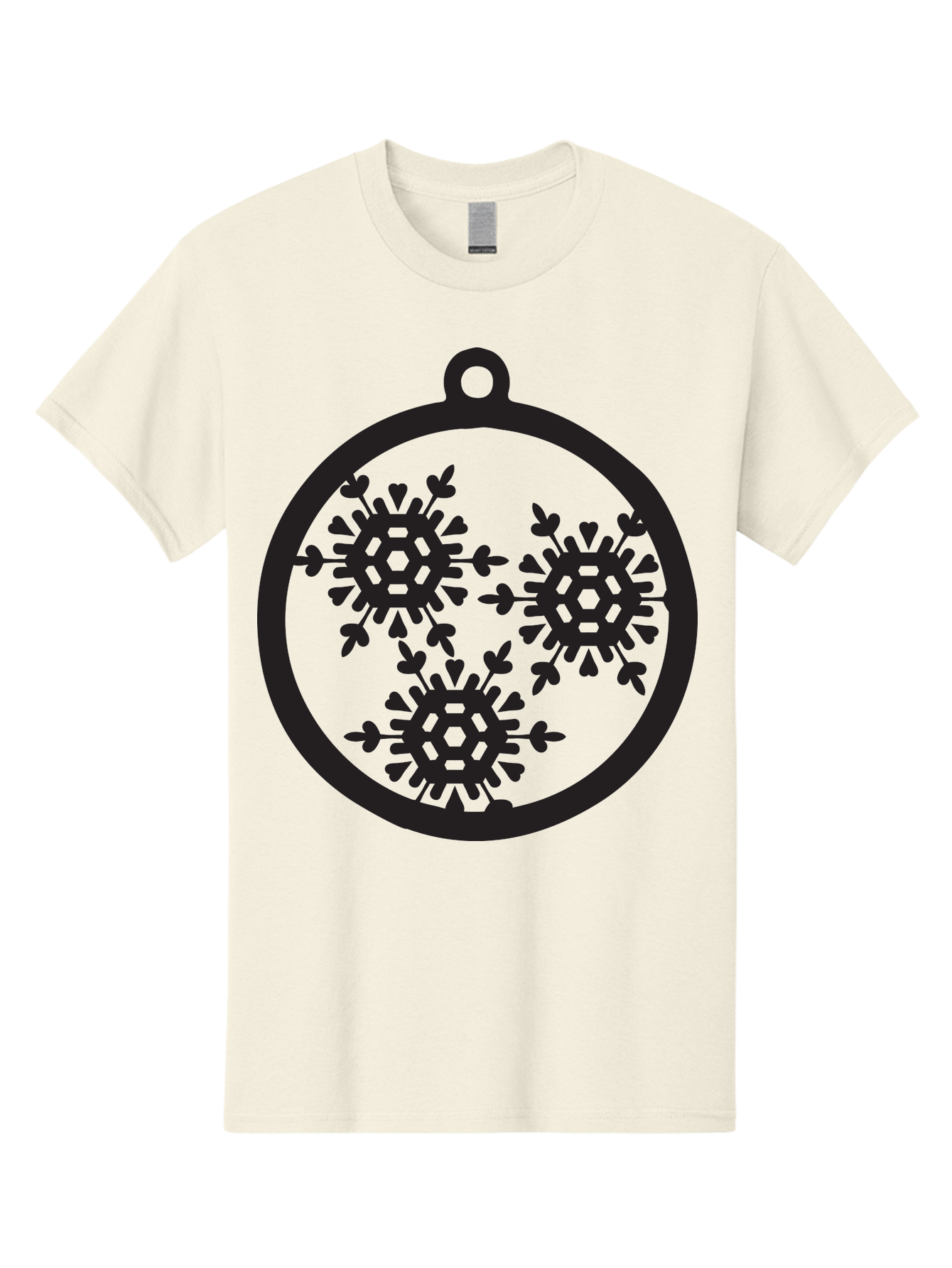 Snowflakes-Ornament-1 Men'S Graphic Tee, 100% Cotton, Comfortable Casual Summer Wear, Machine Washable, Snowflakes In Ornament, Winter Decorations, Festive Designs, Holiday Ornaments, Christmas Decor, Snowy Themes, Decorative Cutouts, Aad176 29