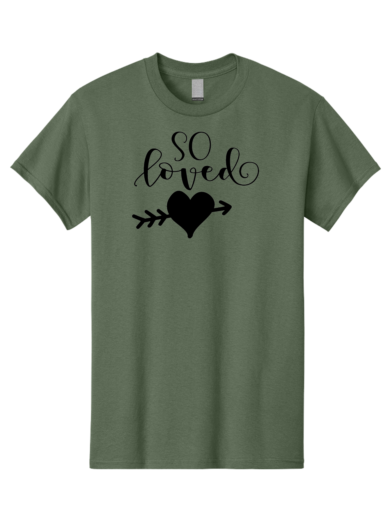 So-Loved Men'S Graphic Tee, 100% Cotton, Comfortable Casual Summer Wear, Machine Washable, Love Quote, Heart With Arrow, Valentines Day, Romantic Symbol, Love Message, Tender Feeling, Heartwarming, Love Inspiration Aad182 29