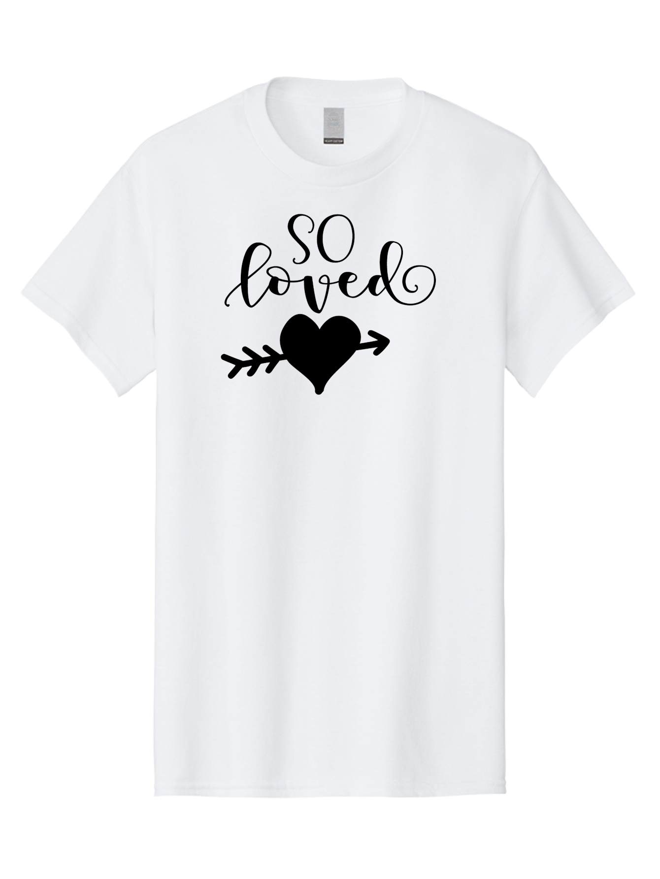 So-Loved Men'S Graphic Tee, 100% Cotton, Comfortable Casual Summer Wear, Machine Washable, Love Quote, Heart With Arrow, Valentines Day, Romantic Symbol, Love Message, Tender Feeling, Heartwarming, Love Inspiration Aad182 21