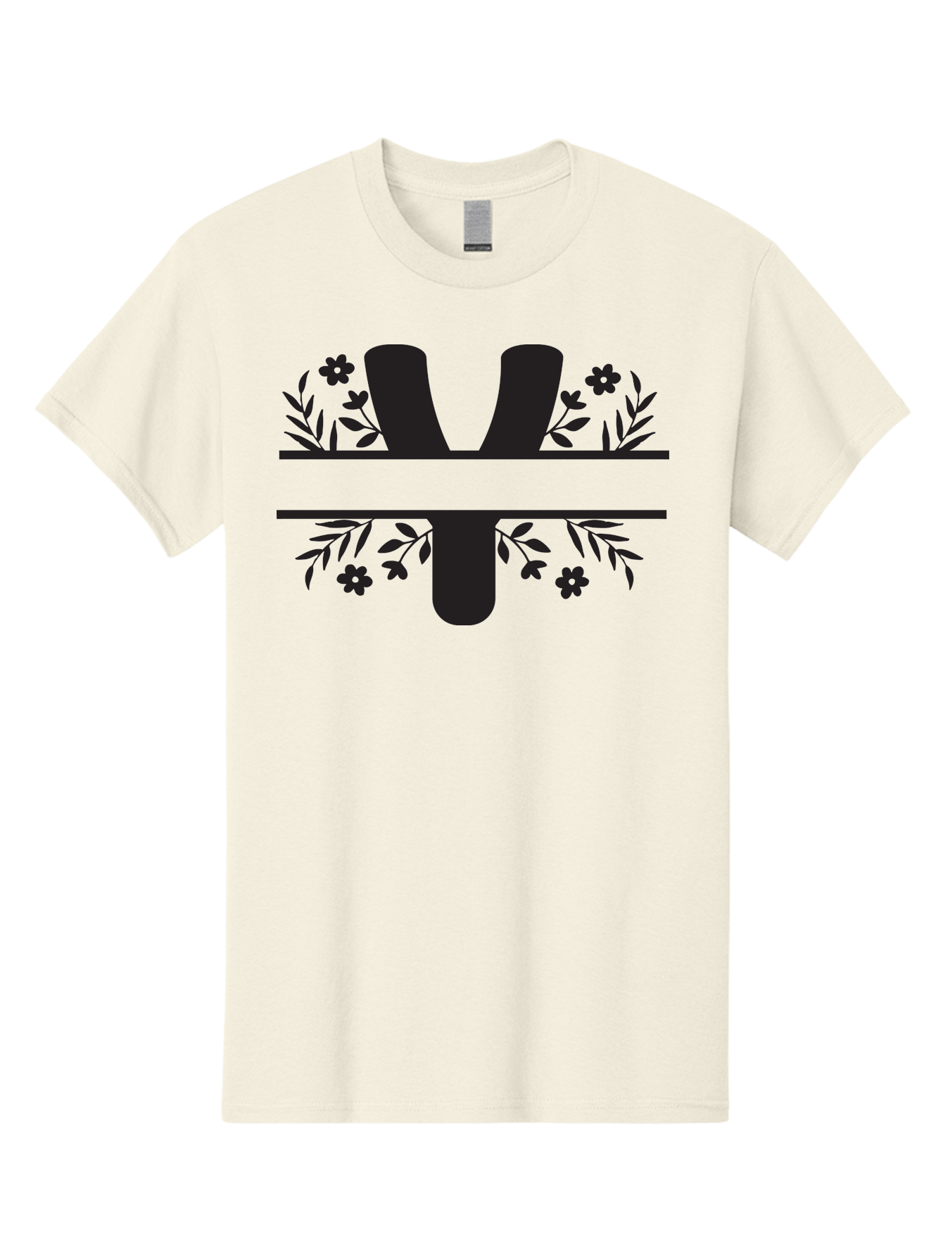 W-2 Men'S Graphic Tee, 100% Cotton, Comfortable Casual Summer Wear, Machine Washable, Stylized W Logo, Black Silhouettes, Floral Elements, Decorative Leaves, Flowers, Bold Typography, Modern Design, Logo Concept Aad282 11