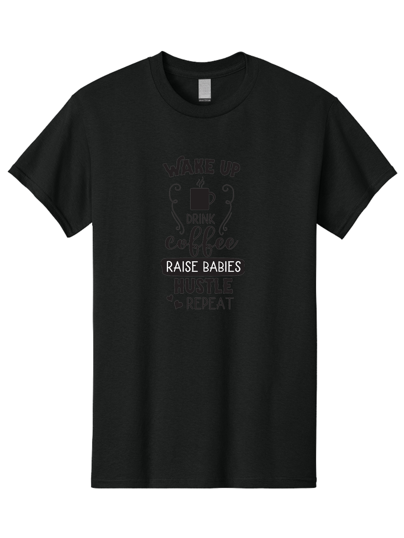 Wake-Up-Drink-Coffee Men'S Graphic Tee, 100% Cotton, Comfortable Casual Summer Wear, Machine Washable, Coffee Quote, Morning Motivation, Parenting Humor, Daily Grind, Coffee Lover, Hustle Culture, Mom Life, Funny Quote, Inspirational Quote Aad285 23