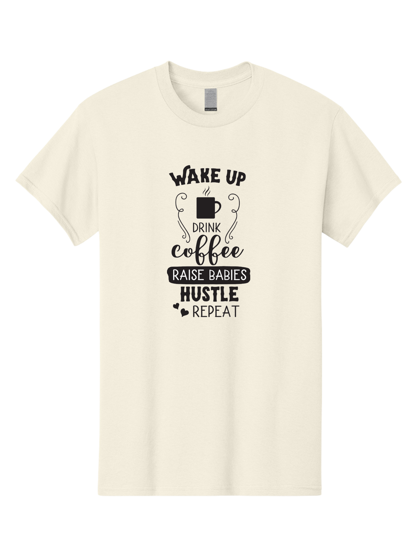 Wake-Up-Drink-Coffee Men'S Graphic Tee, 100% Cotton, Comfortable Casual Summer Wear, Machine Washable, Coffee Quote, Morning Motivation, Parenting Humor, Daily Grind, Coffee Lover, Hustle Culture, Mom Life, Funny Quote, Inspirational Quote Aad285 13