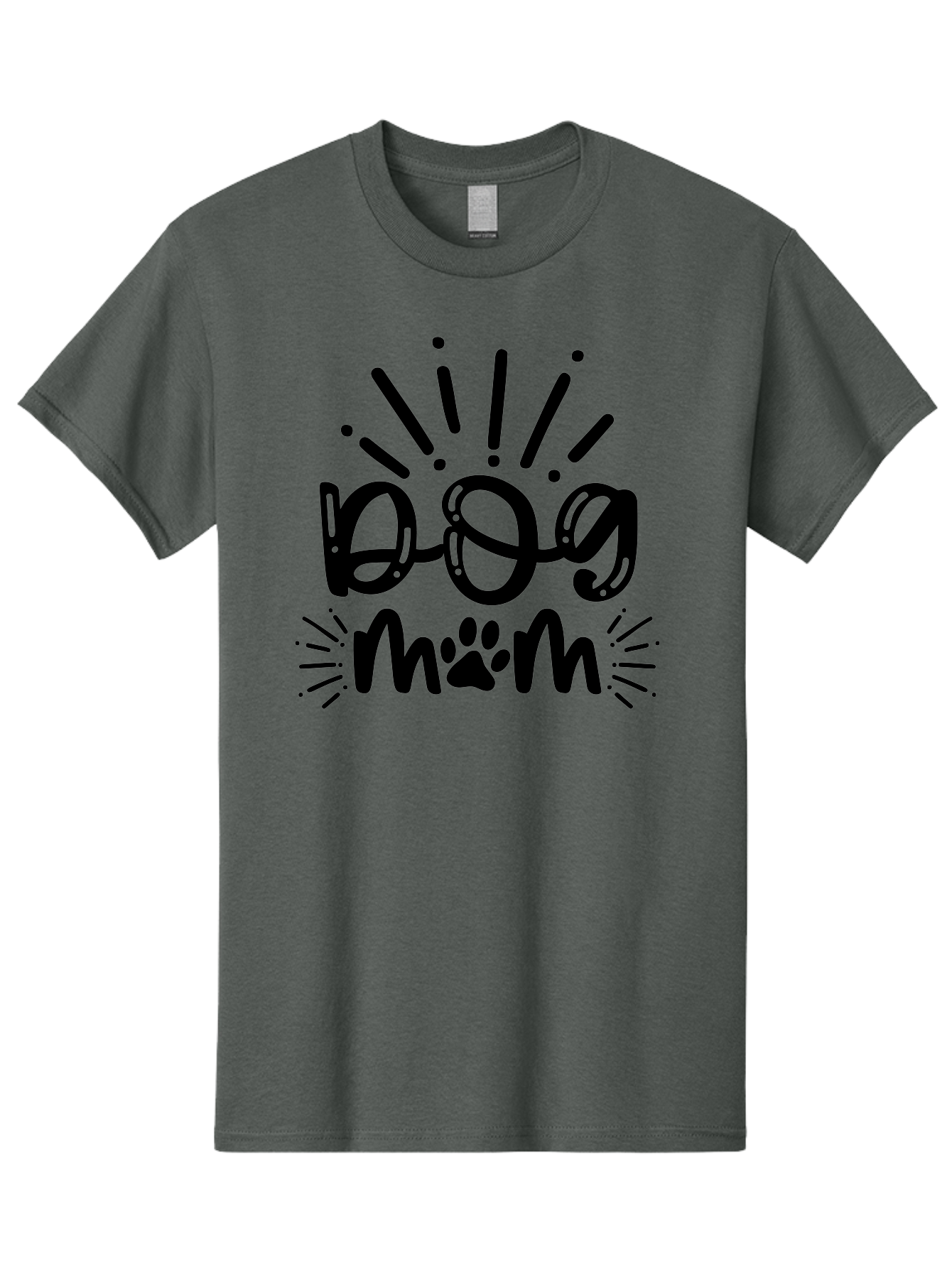 Dog-Mom Men'S Graphic Tee, 100% Cotton, Comfortable Casual Summer Wear, Machine Washable, Dog Mom, Dog Mom Quote, Dog Owner, Dog Lover, Pet Parent, Dog Enthusiast, Dog Mommy, Paw Print, Fun Design, Playful Typography, Dog Mum Aad386 29