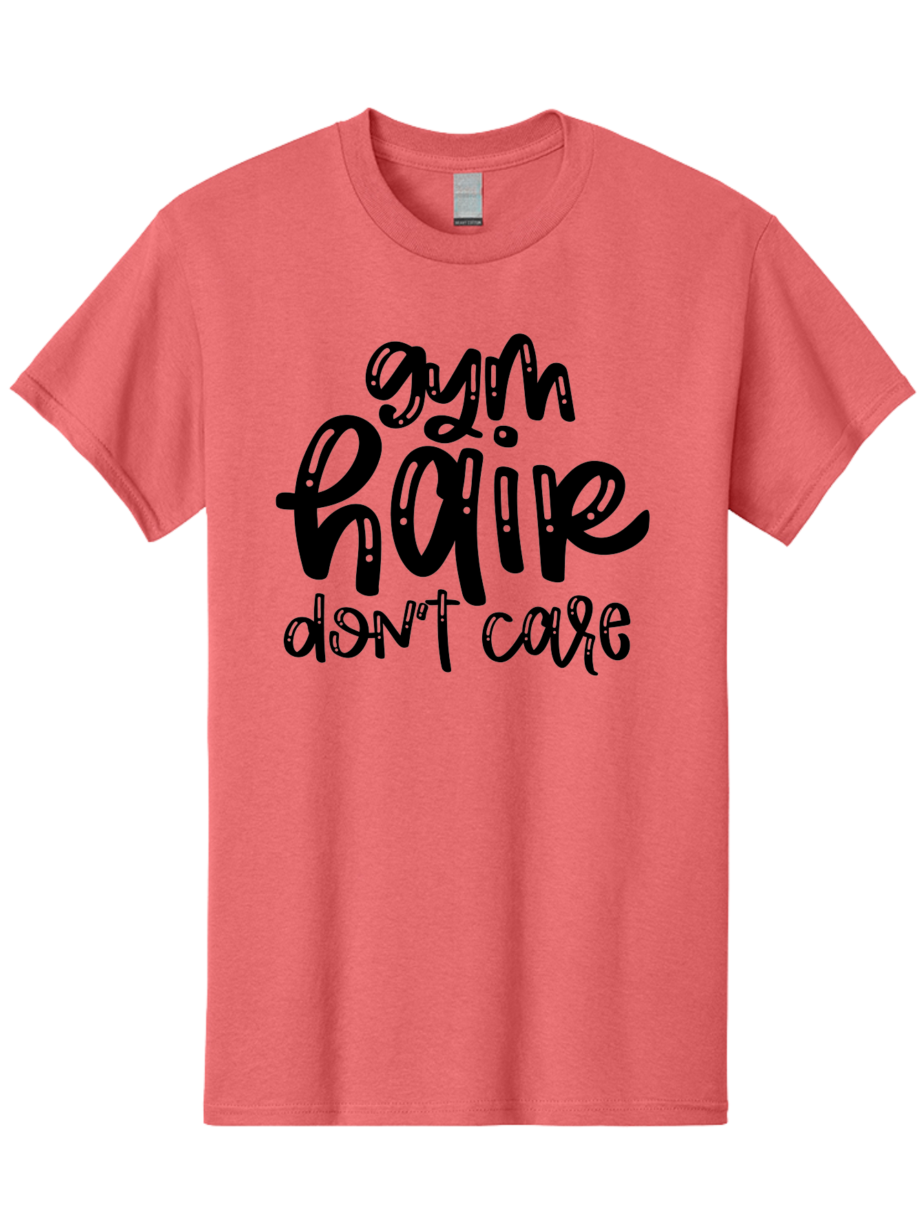 Gym-Hair-Don-T-Care Men'S Graphic Tee, 100% Cotton, Comfortable Casual Summer Wear, Machine Washable, Gym Hair Don’T Care, Fitness Motivation, Workout Inspiration, Funny Quotes, Fitness Humor, Motivational Quotes, Gym Culture Aad409 15