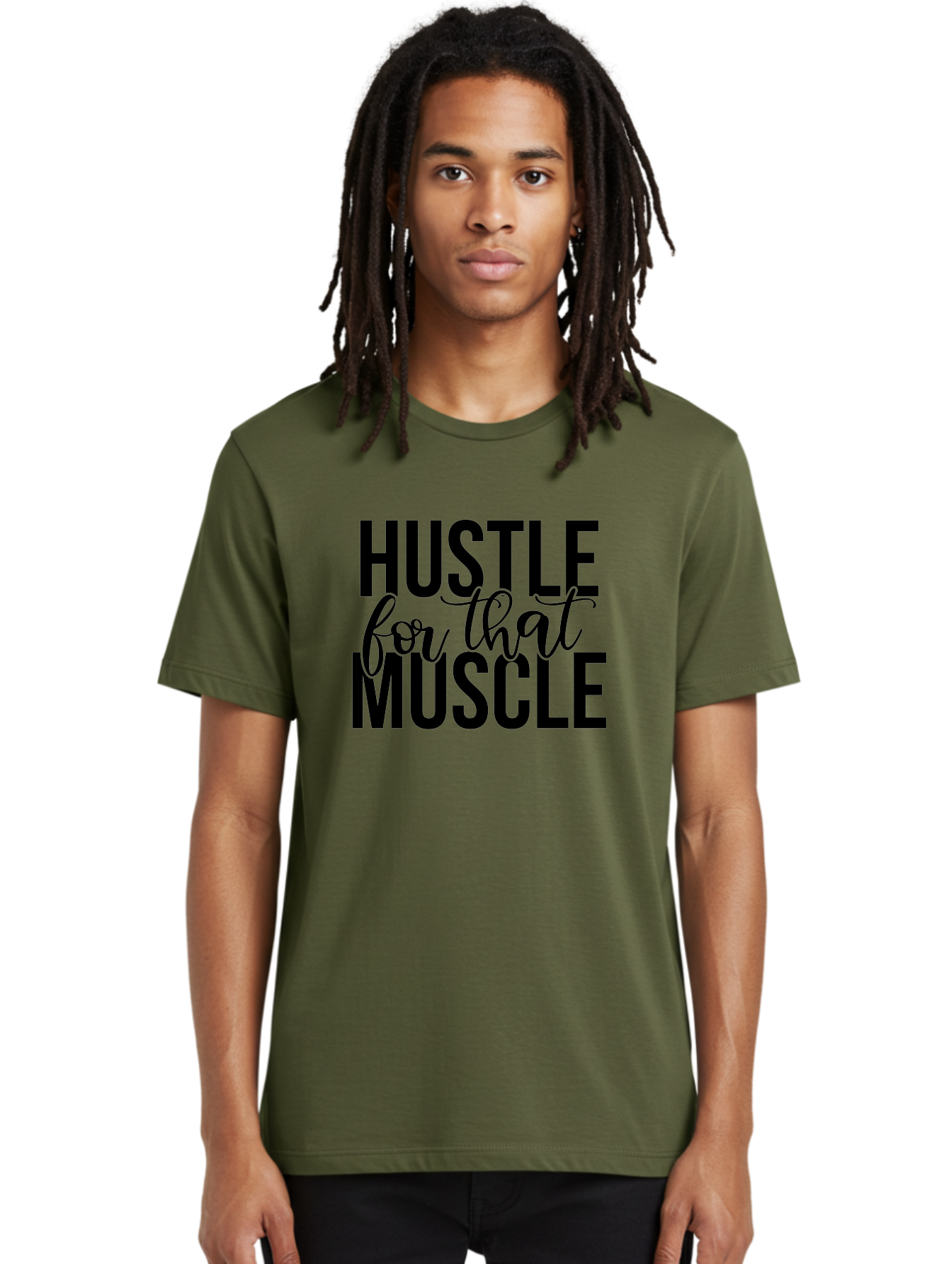 Hustle-For-That-Muscle Men'S Graphic Tee, 100% Cotton, Comfortable Casual Summer Wear, Machine Washable, Motivational Quote, Fitness Inspiration, Workout Motivation, Gym Motivation, Fitness Quotes, Bodybuilding, Weightlifting, Aad415 20