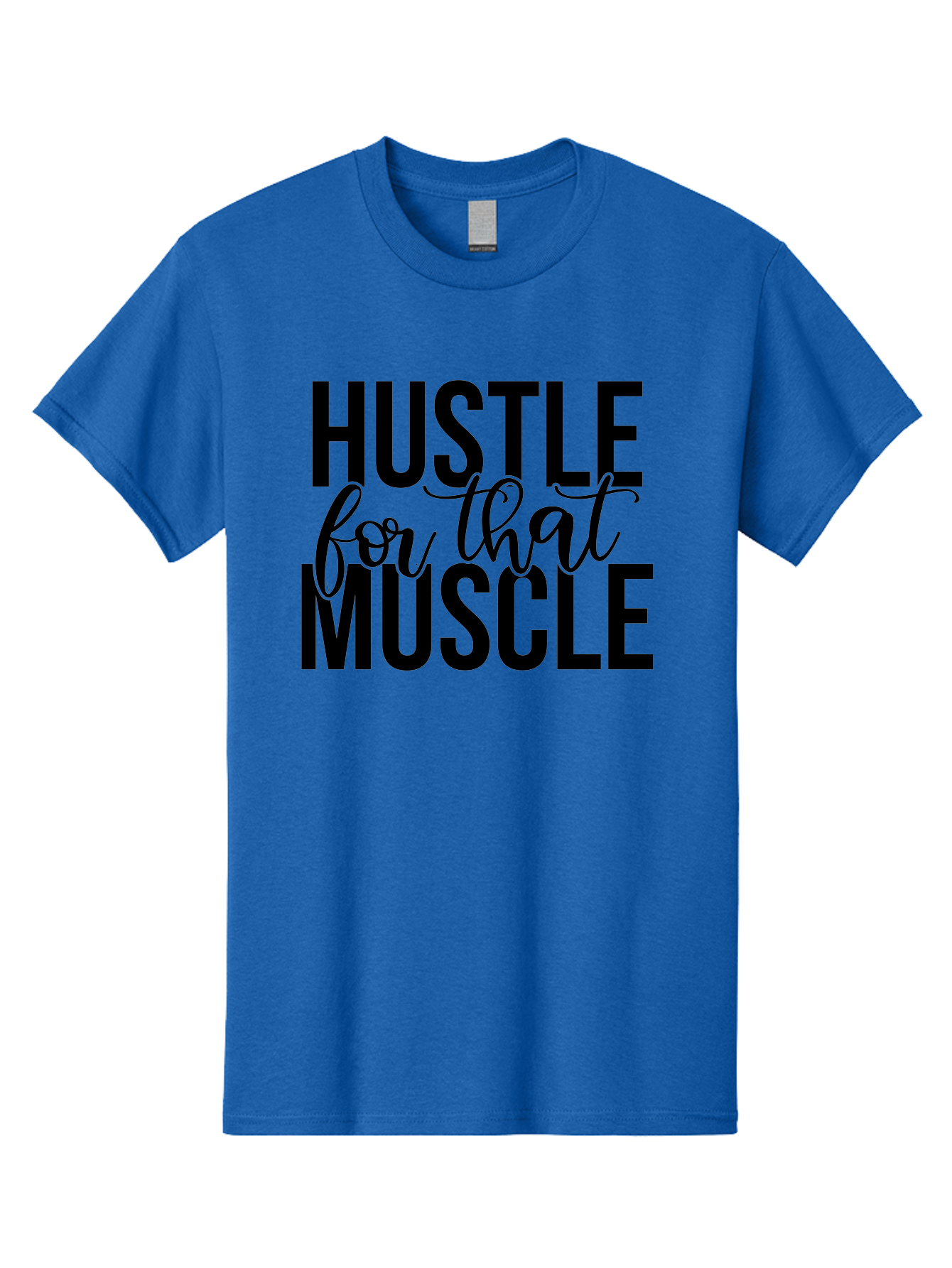 Hustle-For-That-Muscle Men'S Graphic Tee, 100% Cotton, Comfortable Casual Summer Wear, Machine Washable, Motivational Quote, Fitness Inspiration, Workout Motivation, Gym Motivation, Fitness Quotes, Bodybuilding, Weightlifting, Aad415 29
