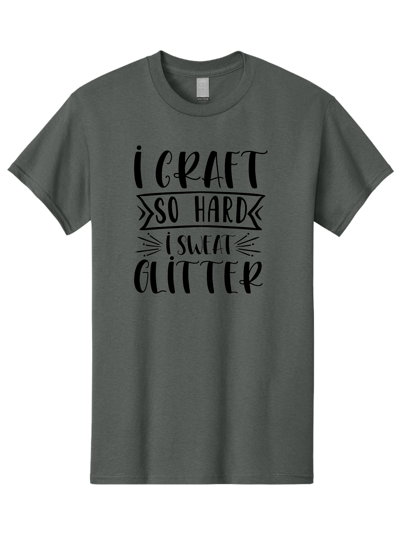 I-Craft-So-Hard Men'S Graphic Tee, 100% Cotton, Comfortable Casual Summer Wear, Machine Washable, Crafting Quote, Crafting Humor, Glitter Crafts, Handmade Crafts, Crafty Sayings, Crafting Passion, Diy Crafts, Crafting Love, Craft Inspiration Aad418 23