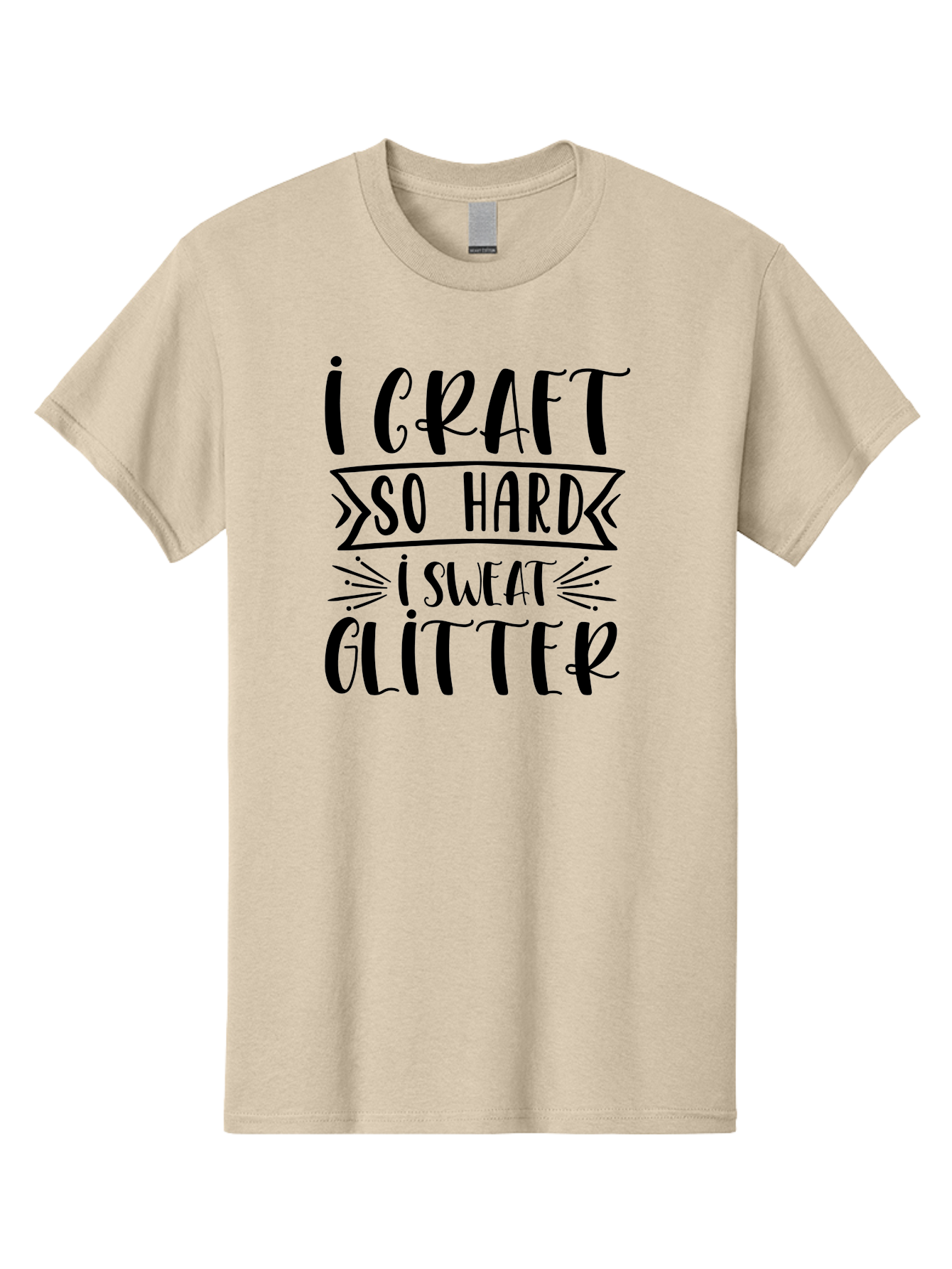 I-Craft-So-Hard Men'S Graphic Tee, 100% Cotton, Comfortable Casual Summer Wear, Machine Washable, Crafting Quote, Crafting Humor, Glitter Crafts, Handmade Crafts, Crafty Sayings, Crafting Passion, Diy Crafts, Crafting Love, Craft Inspiration Aad418 21