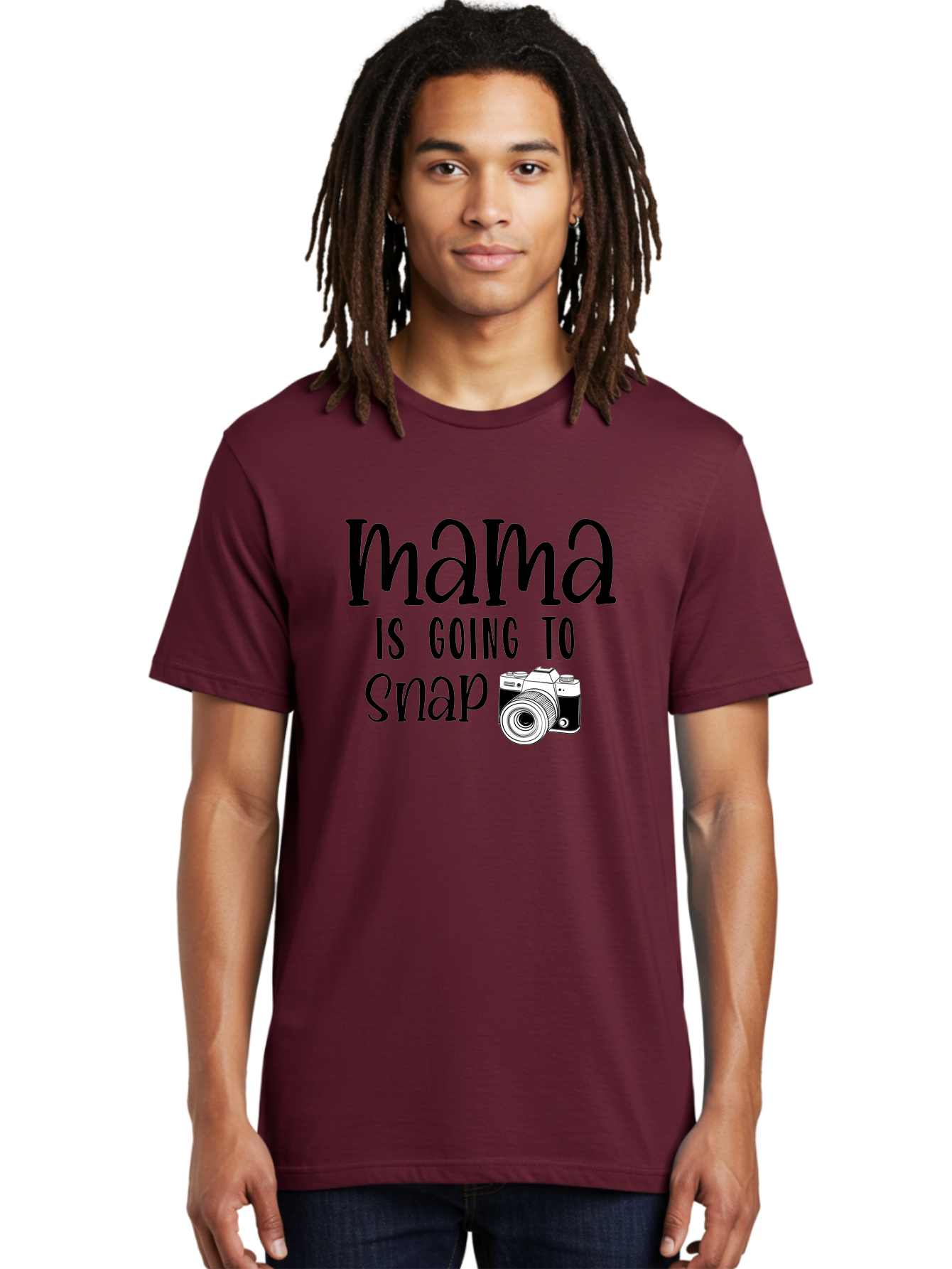Mama-Is-Going-To-Snap Men'S Graphic Tee, 100% Cotton, Comfortable Casual Summer Wear, Machine Washable, Mama, Photography, Camera, Snap, Mom, Black Camera, Photography Humor, Motherhood, Photography Quote, Funny Mama Aad433 10