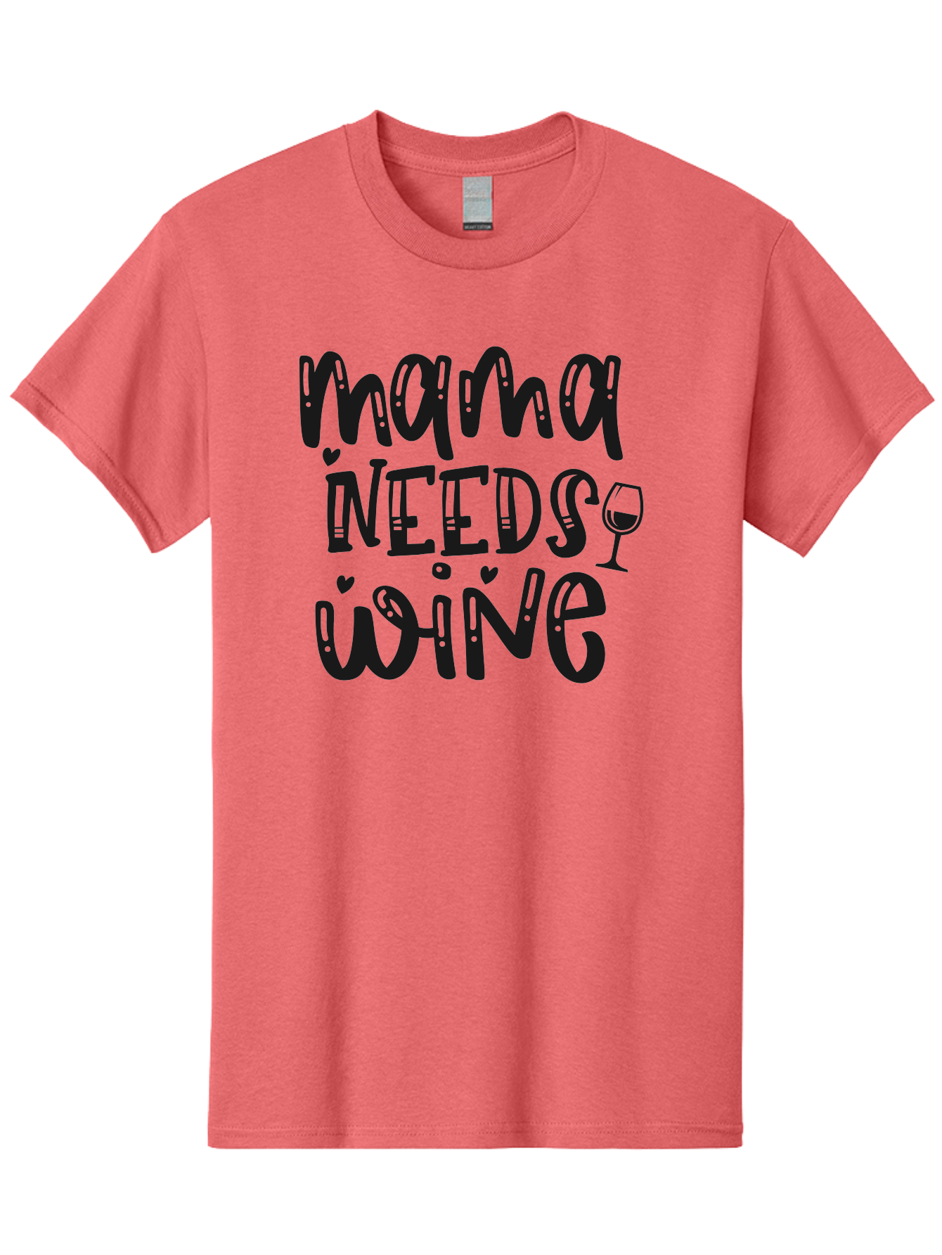 Mama-Needs-Wine Men'S Graphic Tee, 100% Cotton, Comfortable Casual Summer Wear, Machine Washable, Funny Quote, Wine Humor, Mama Needs Wine, Mom Life, Wine Lover, Humorous Saying, Witty Phrase, Mother'S Day Gift Aad435 17