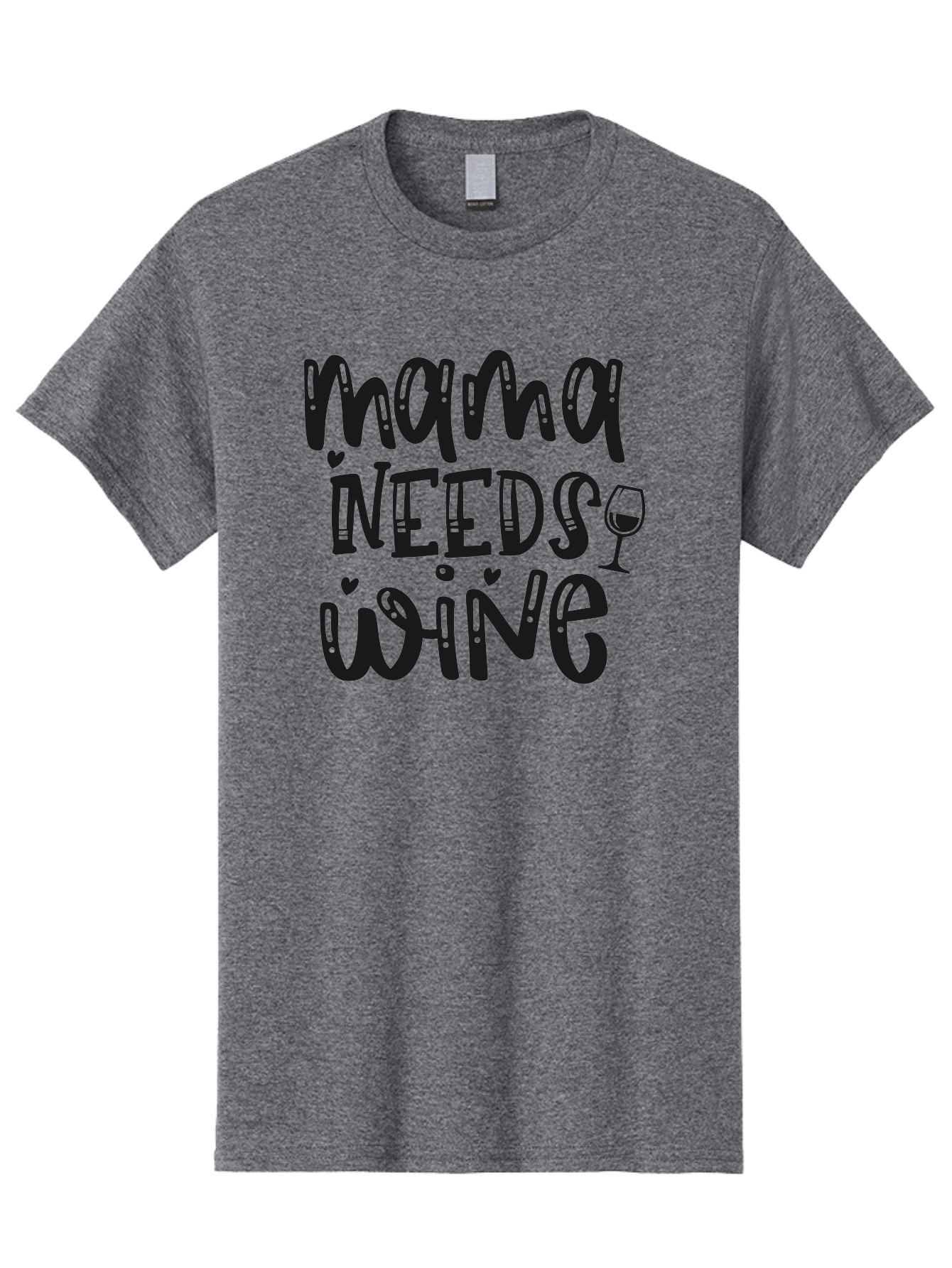 Mama-Needs-Wine Men'S Graphic Tee, 100% Cotton, Comfortable Casual Summer Wear, Machine Washable, Funny Quote, Wine Humor, Mama Needs Wine, Mom Life, Wine Lover, Humorous Saying, Witty Phrase, Mother'S Day Gift Aad435 27