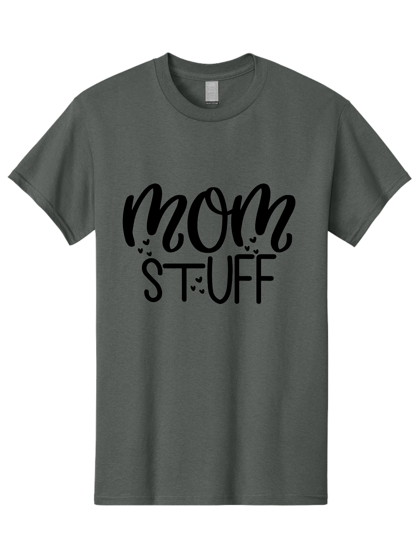 Mom-Stuff Men'S Graphic Tee, 100% Cotton, Comfortable Casual Summer Wear, Machine Washable, Mom Stuff, Motherhood, Mom Life, Heartwarming Design, Typography, Inspirational Quote, Motherly Love, Cute Graphics Aad443 11