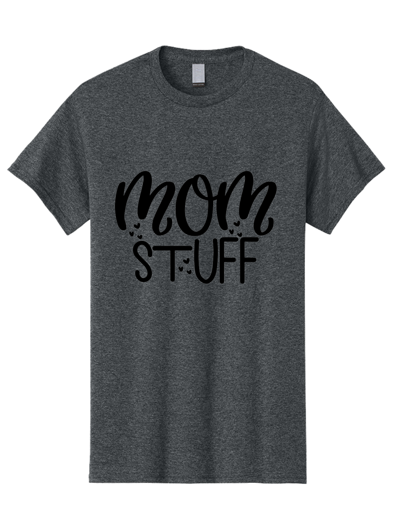 Mom-Stuff Men'S Graphic Tee, 100% Cotton, Comfortable Casual Summer Wear, Machine Washable, Mom Stuff, Motherhood, Mom Life, Heartwarming Design, Typography, Inspirational Quote, Motherly Love, Cute Graphics Aad443 29