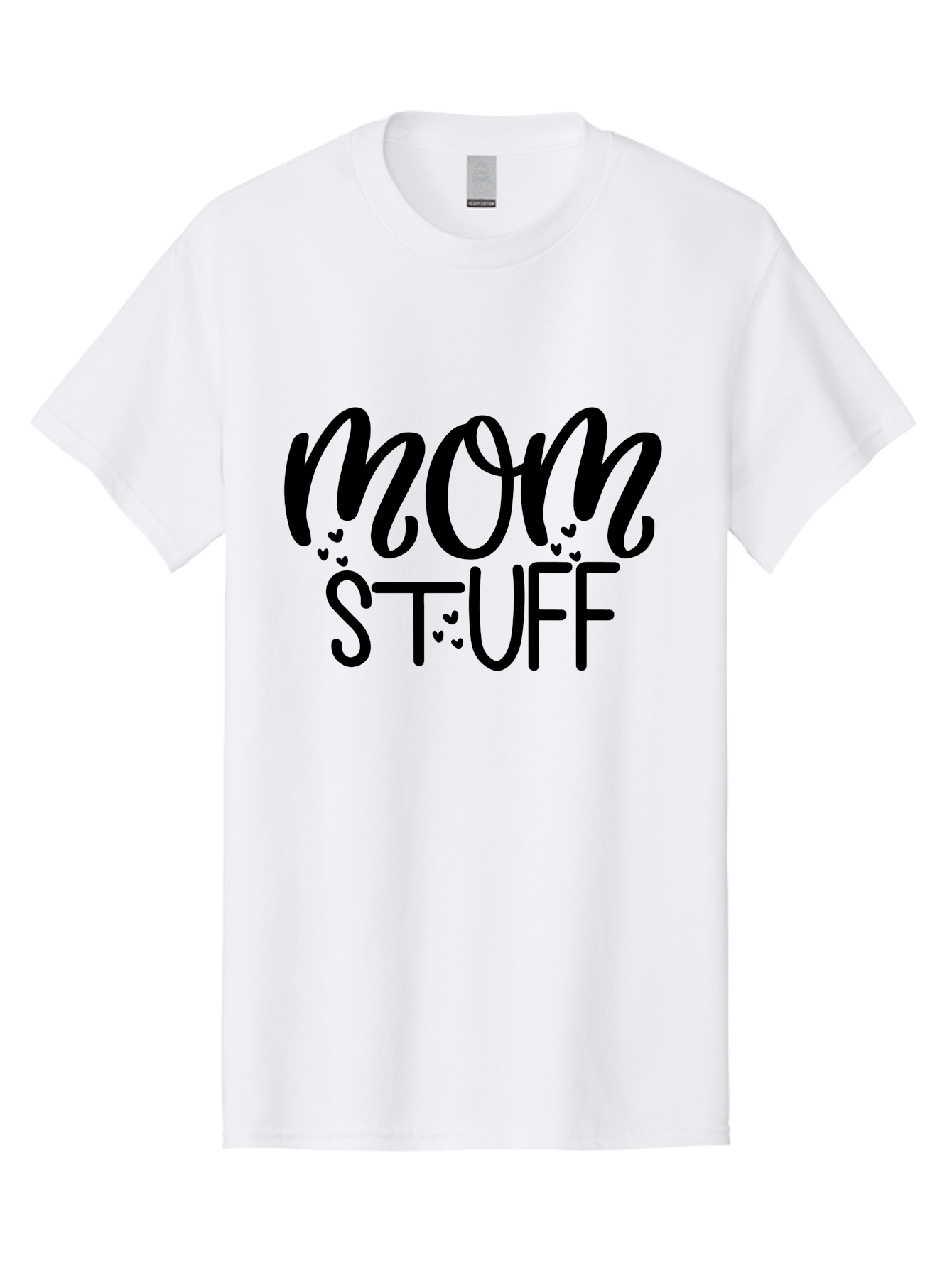 Mom-Stuff Men'S Graphic Tee, 100% Cotton, Comfortable Casual Summer Wear, Machine Washable, Mom Stuff, Motherhood, Mom Life, Heartwarming Design, Typography, Inspirational Quote, Motherly Love, Cute Graphics Aad443 17